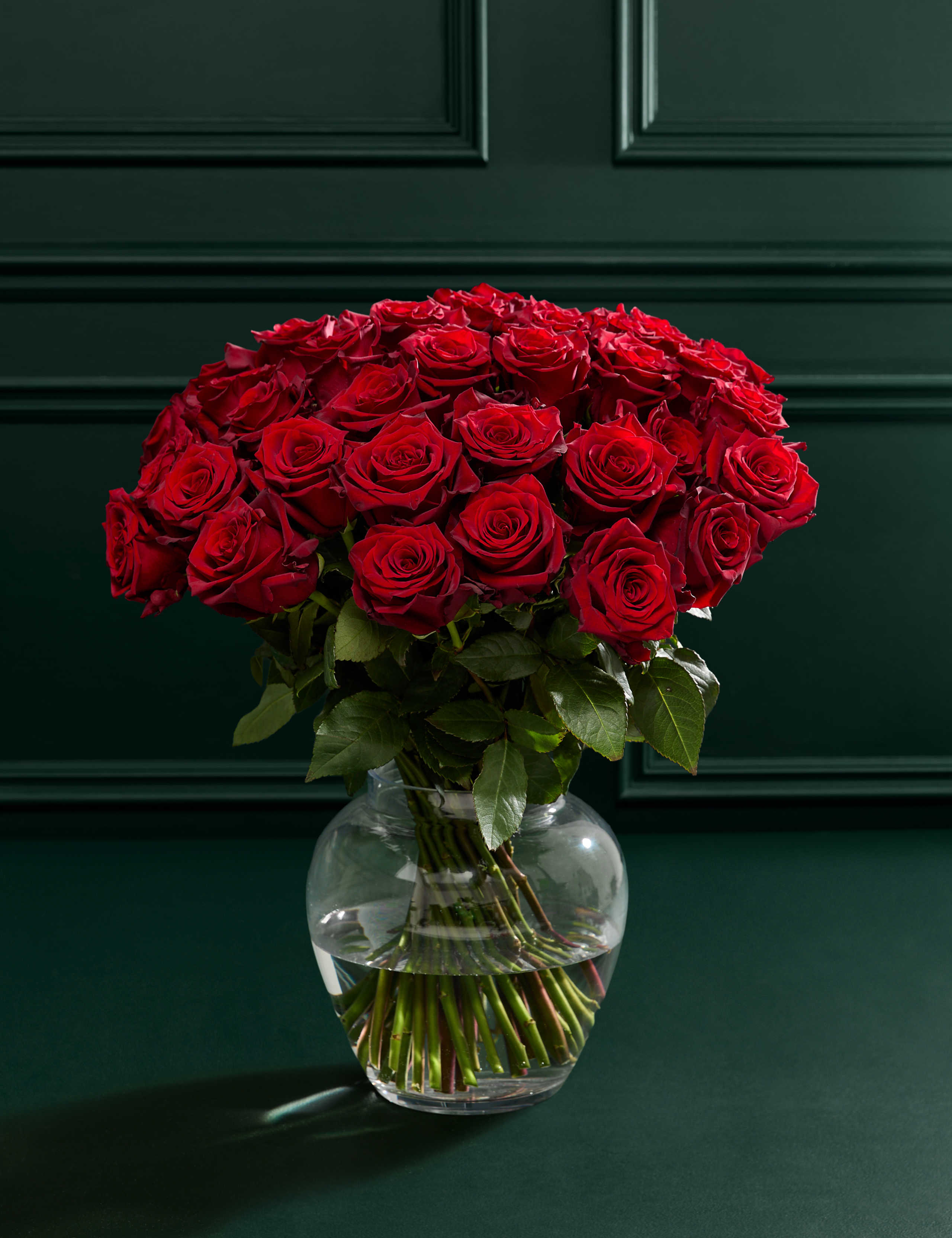 Valentine's Exquisite Red Rose Bouquet 1 of 8