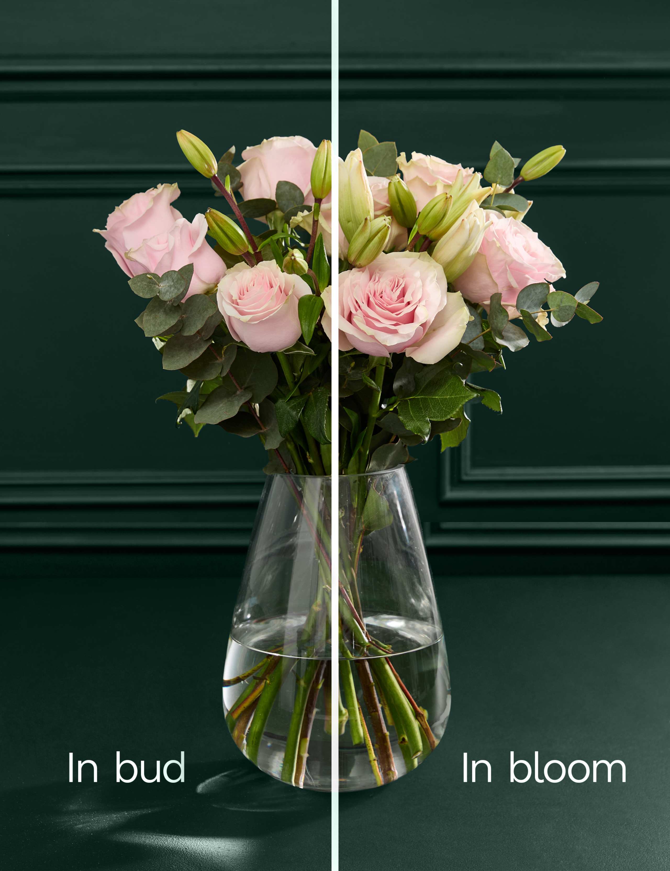 Mother's Day Pastel Pink Rose & Lily Bouquet 4 of 6