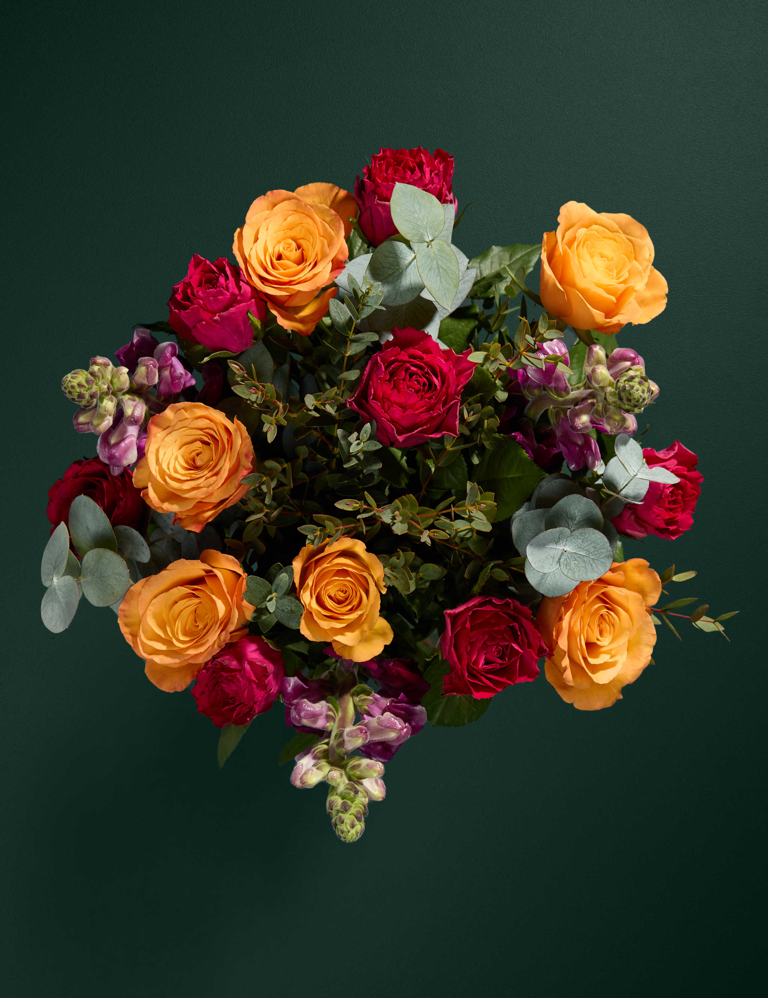 Bright Rose & Antirrhinum Bouquet 2 of 7