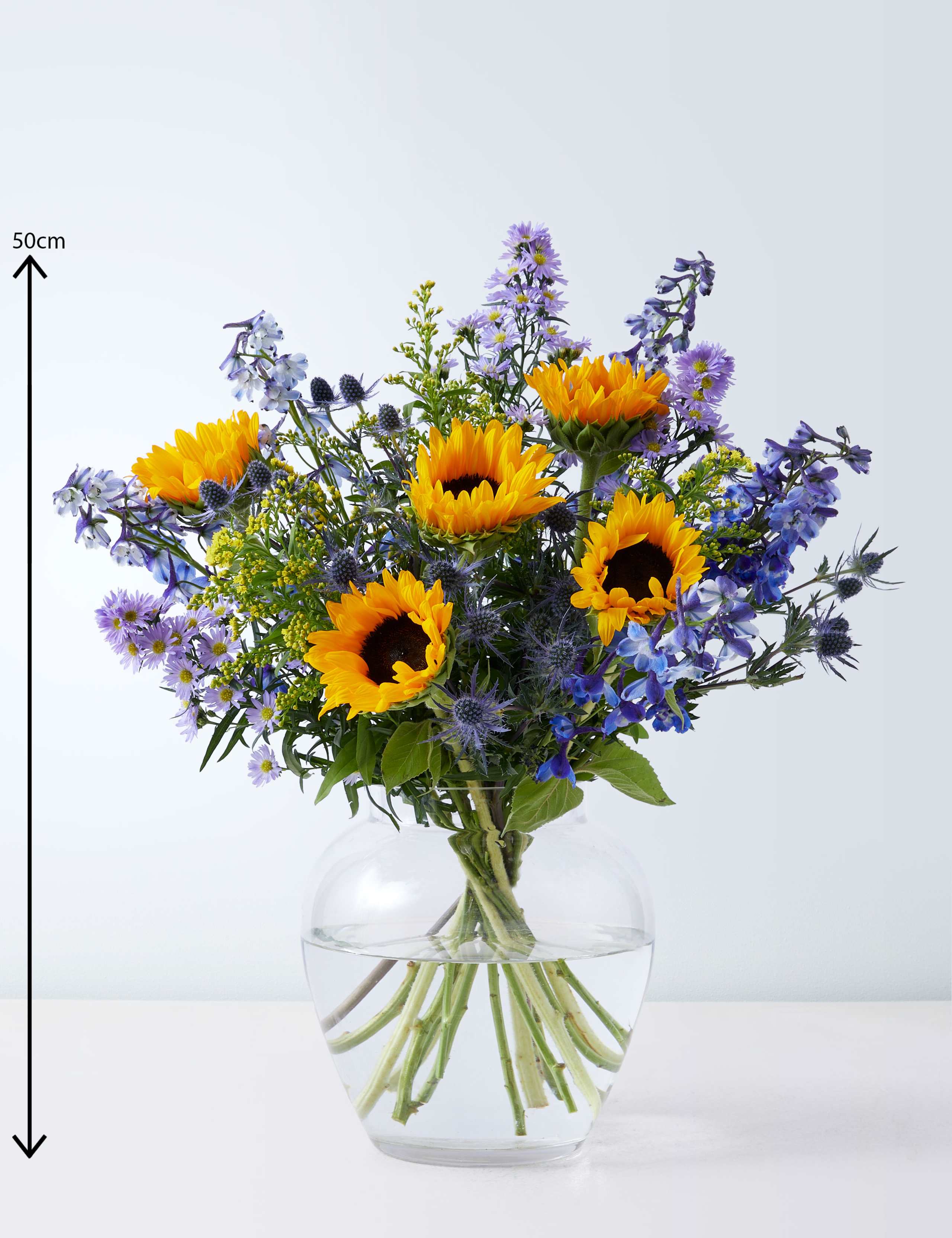 Seasonal Sunflower & Aster Bouquet 3 of 4