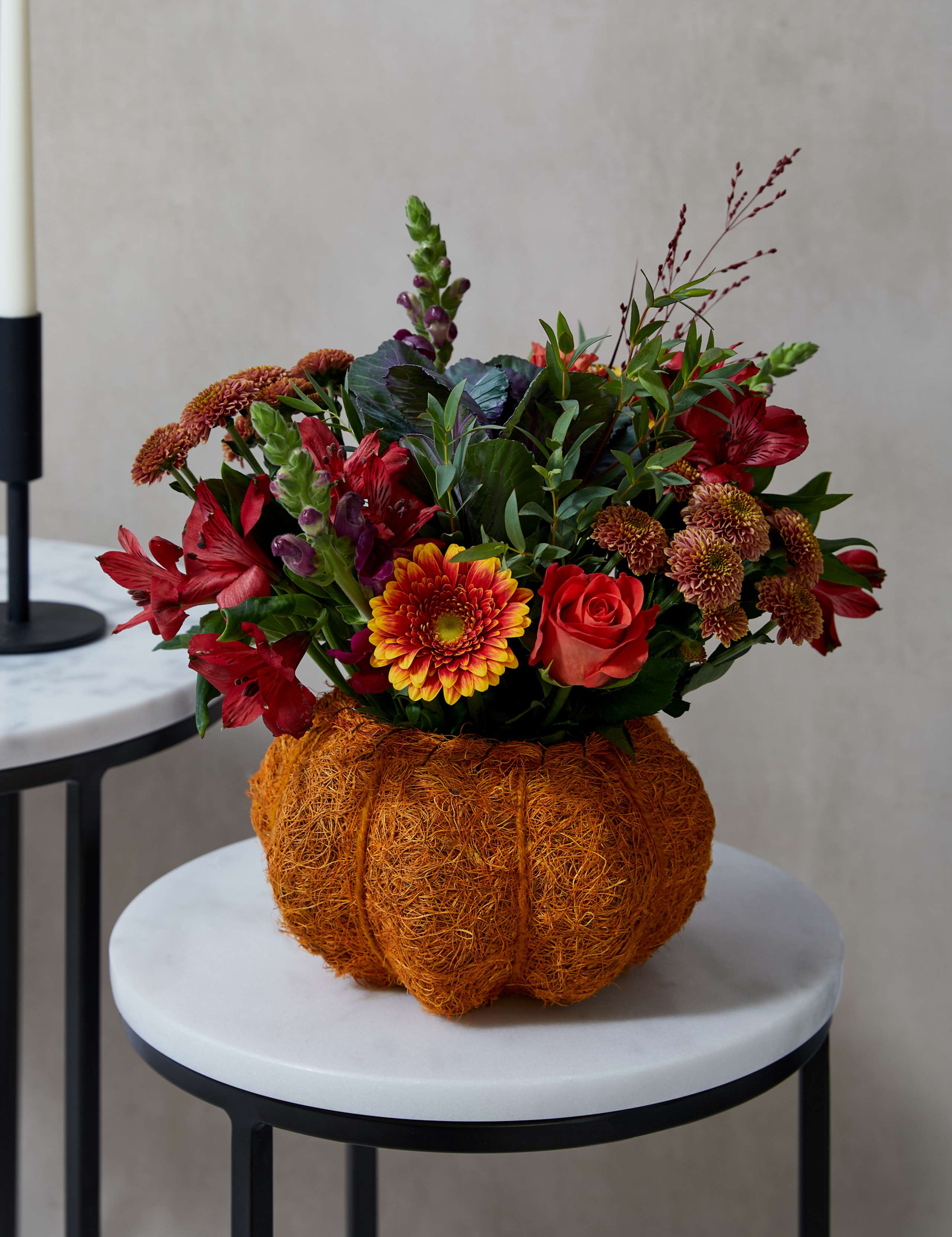 Ready To Arrange Pumpkin Bouquet (Delivery from 28th October 2023) 1 of 6