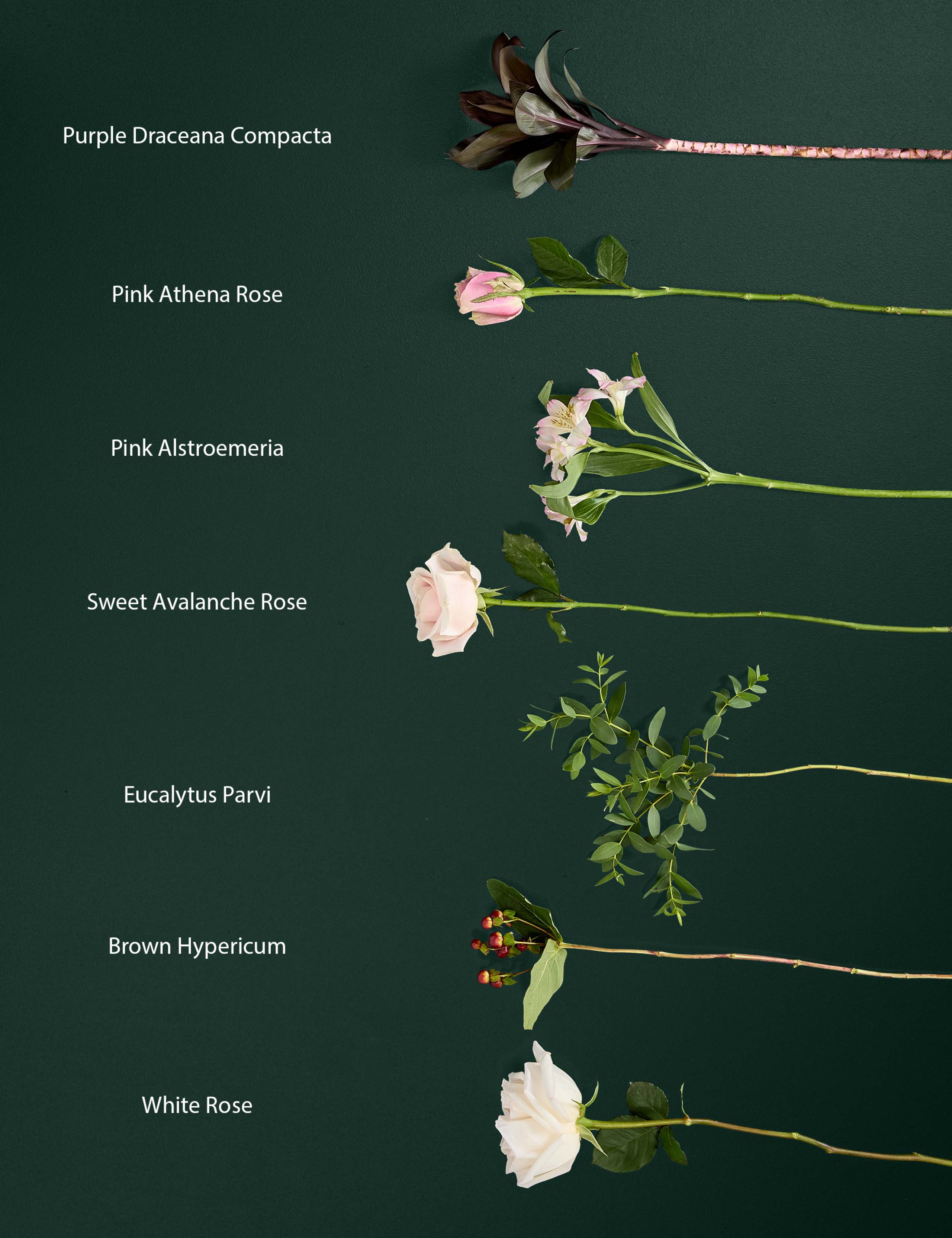 Vintage Rose, Hypericum & Eucalyptus Bouquet 4 of 8