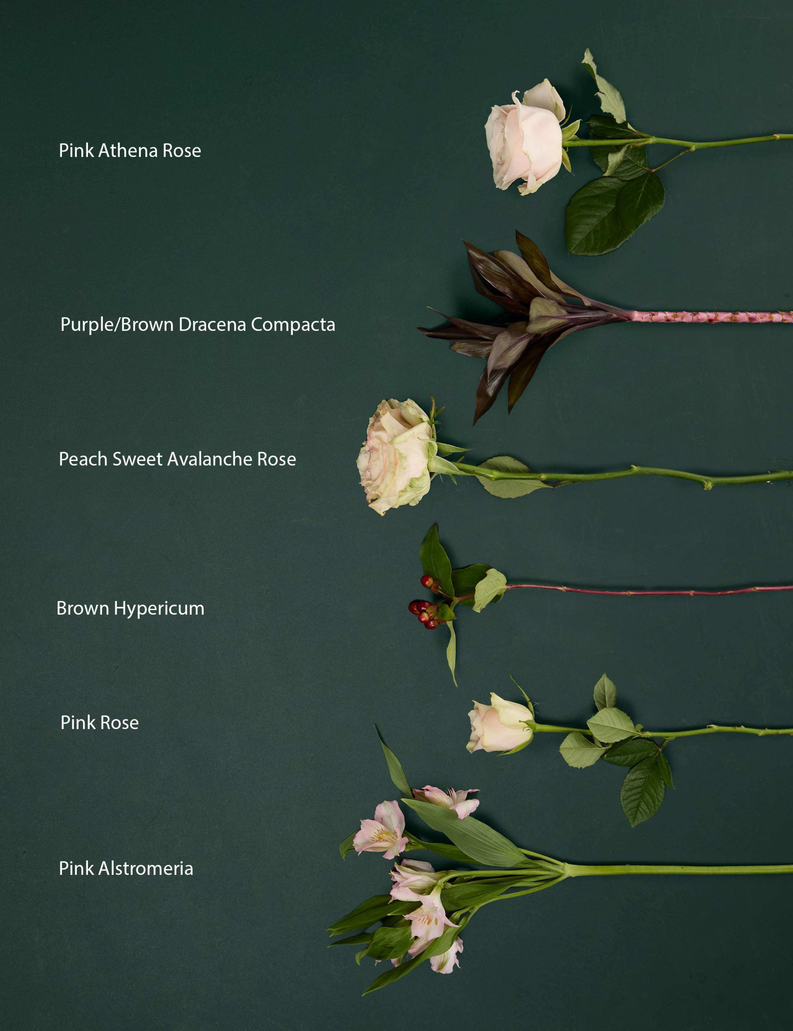 Vintage Rose, Hypericum & Eucalyptus Bouquet 5 of 8