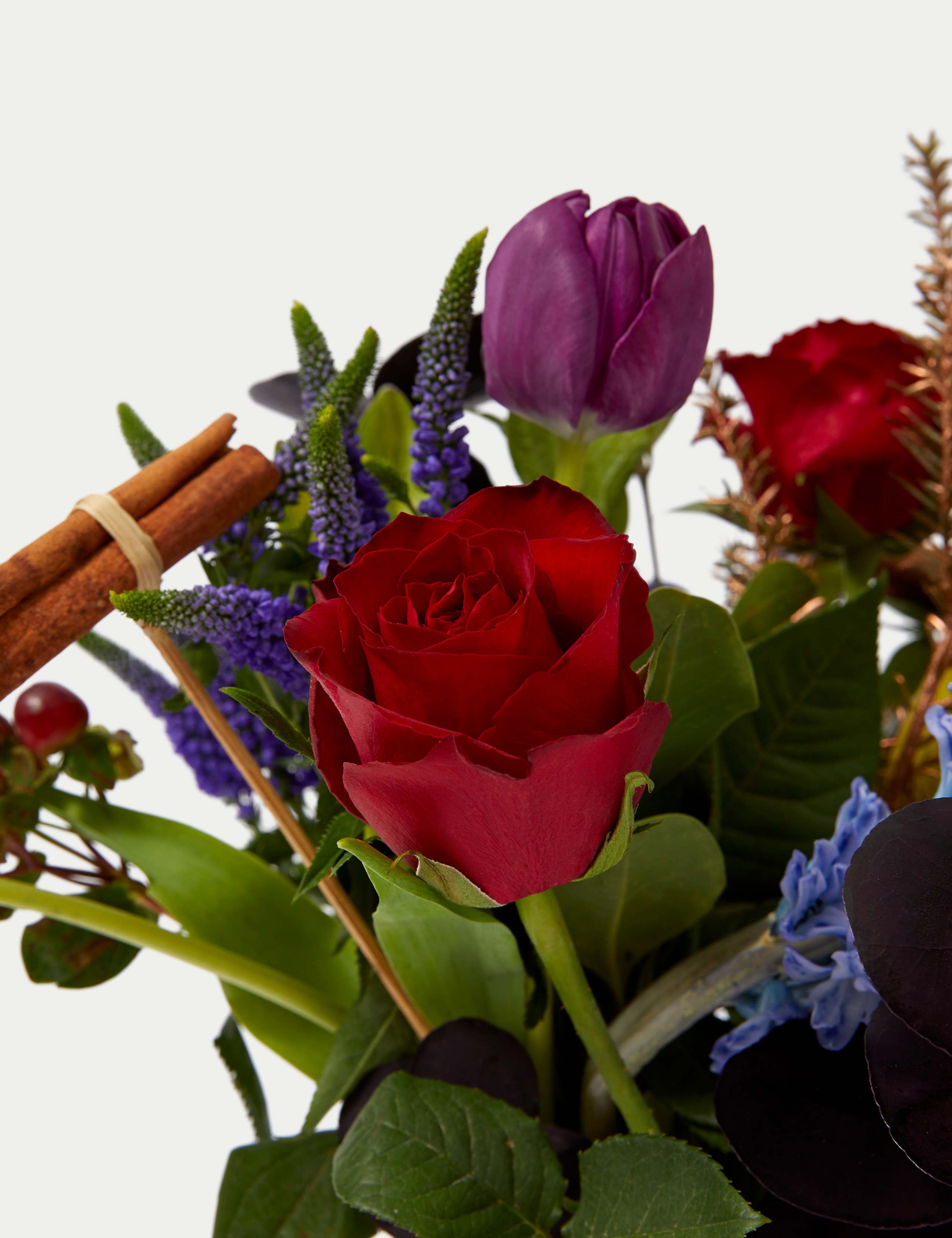 Red Rose & Tulip Bouquet with Chocolates 4 of 6