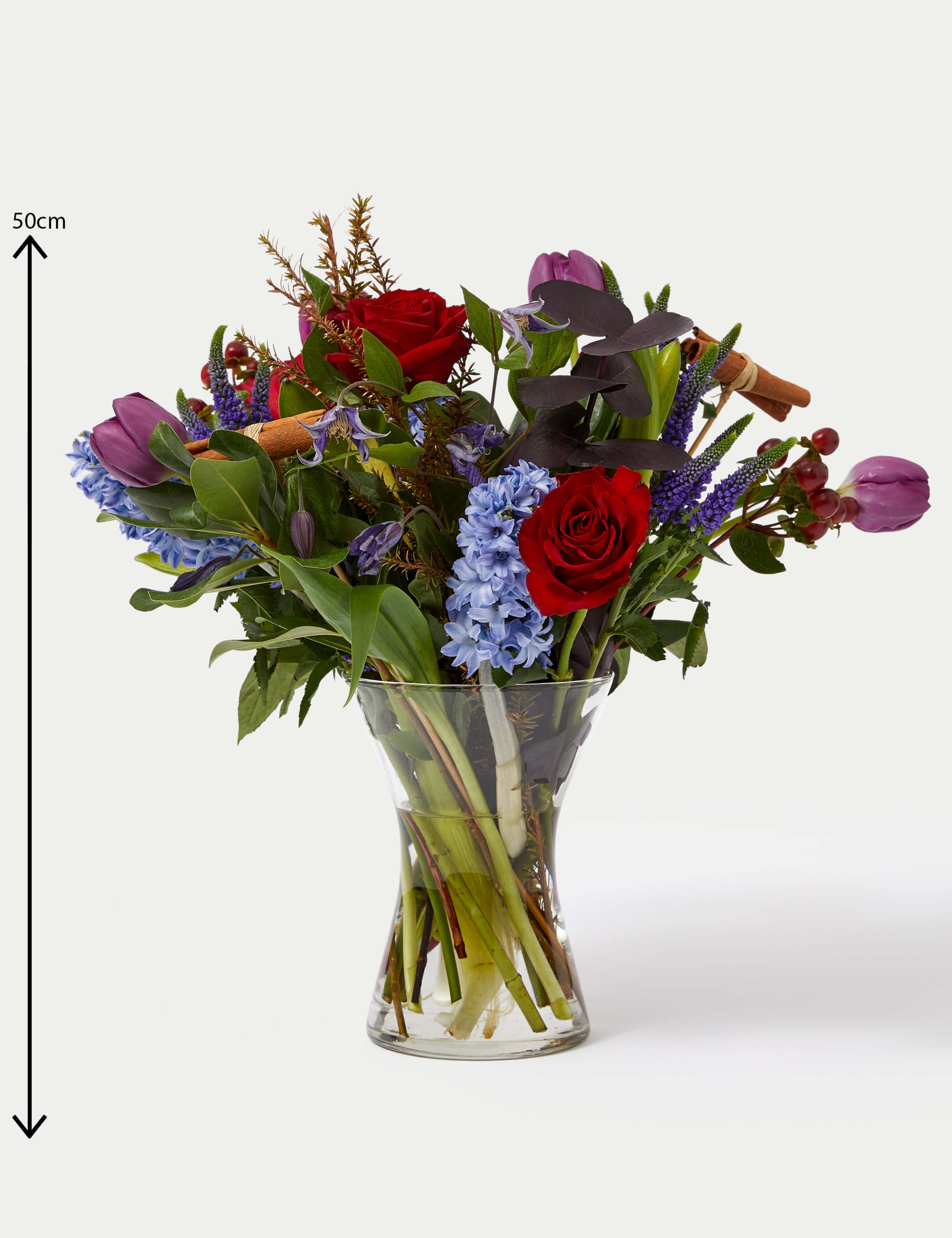 Red Rose & Tulip Bouquet with Chocolates 6 of 6