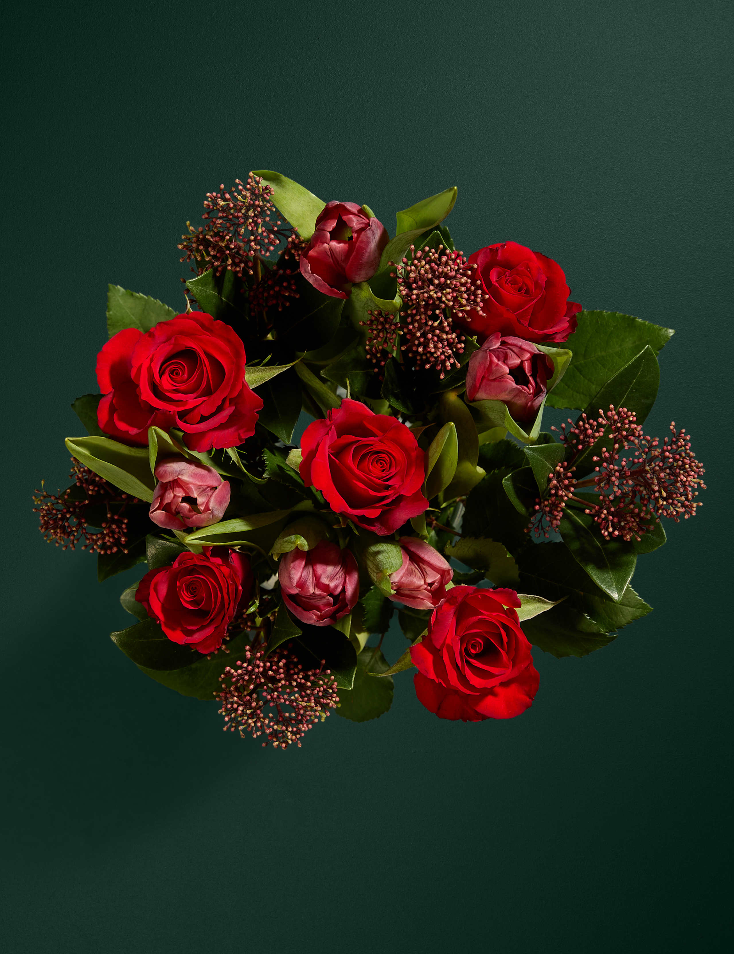 Red Rose & Tulip Bouquet 2 of 4