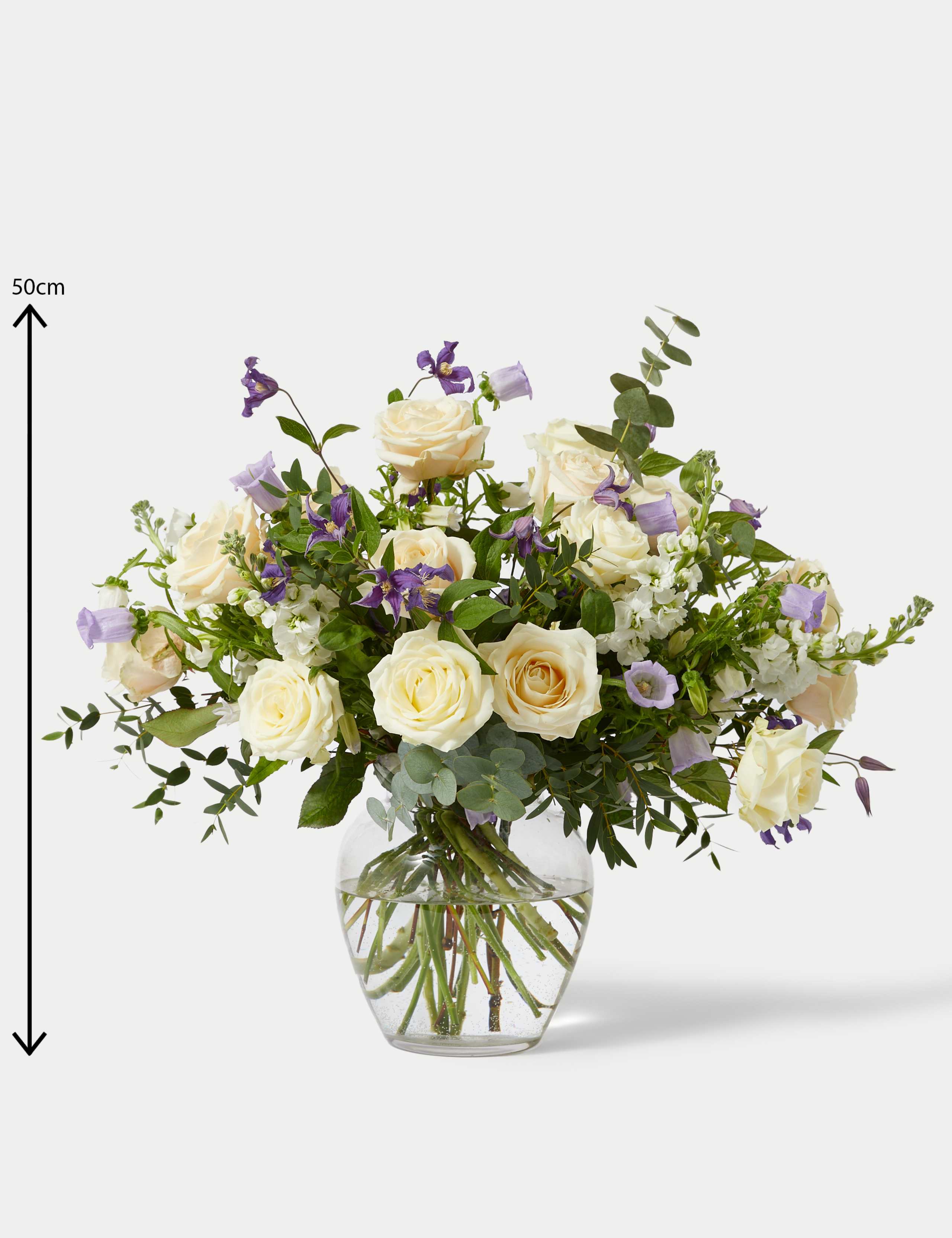 Mother's Day Stocks & Campanula Bouquet 3 of 5