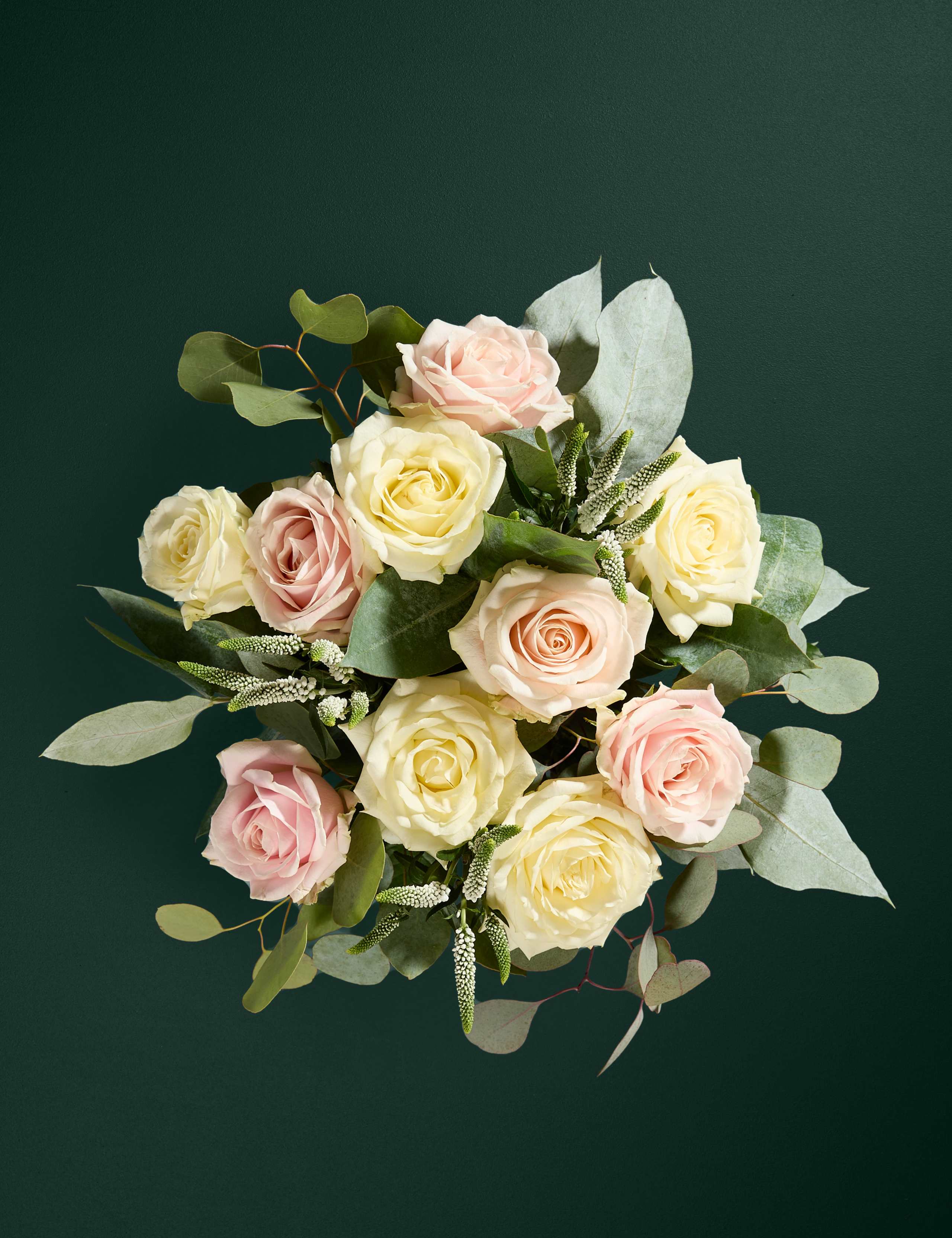 Thinking of You Rose Bouquet with Salted Caramels & Candle 2 of 7
