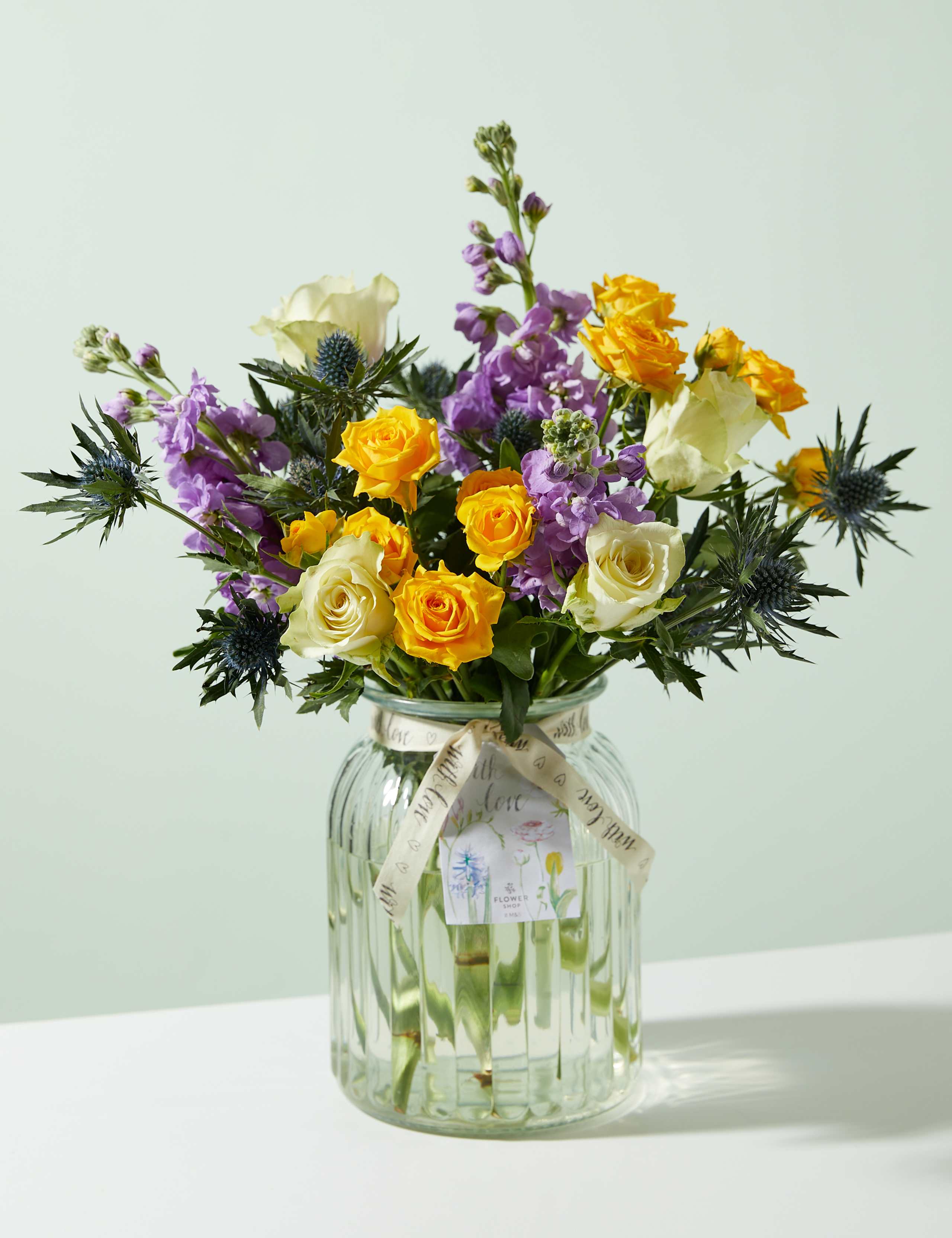 Easter Stock & Rose with Vase 1 of 4