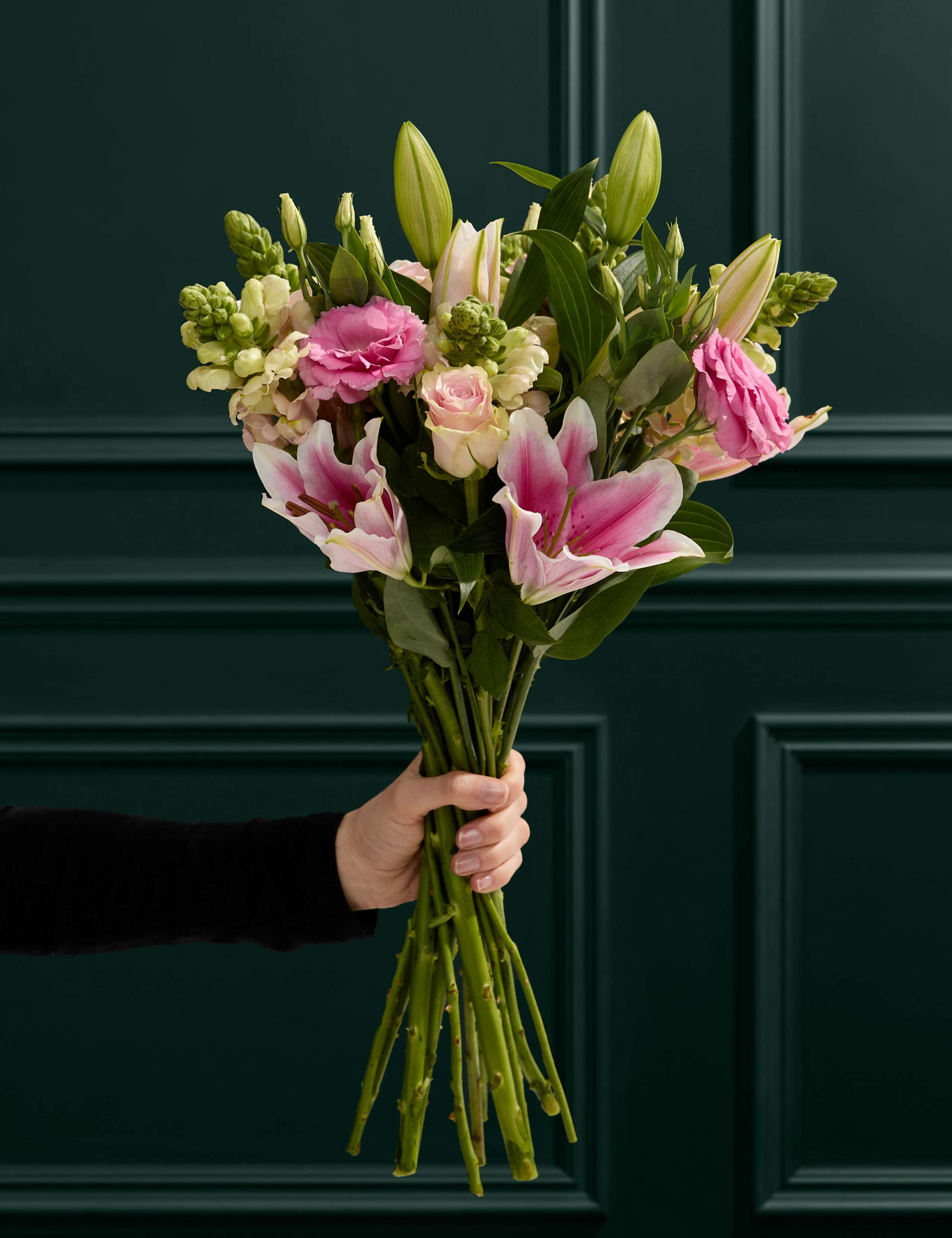 Rose Lily & Lisianthus Bouquet 1 of 7