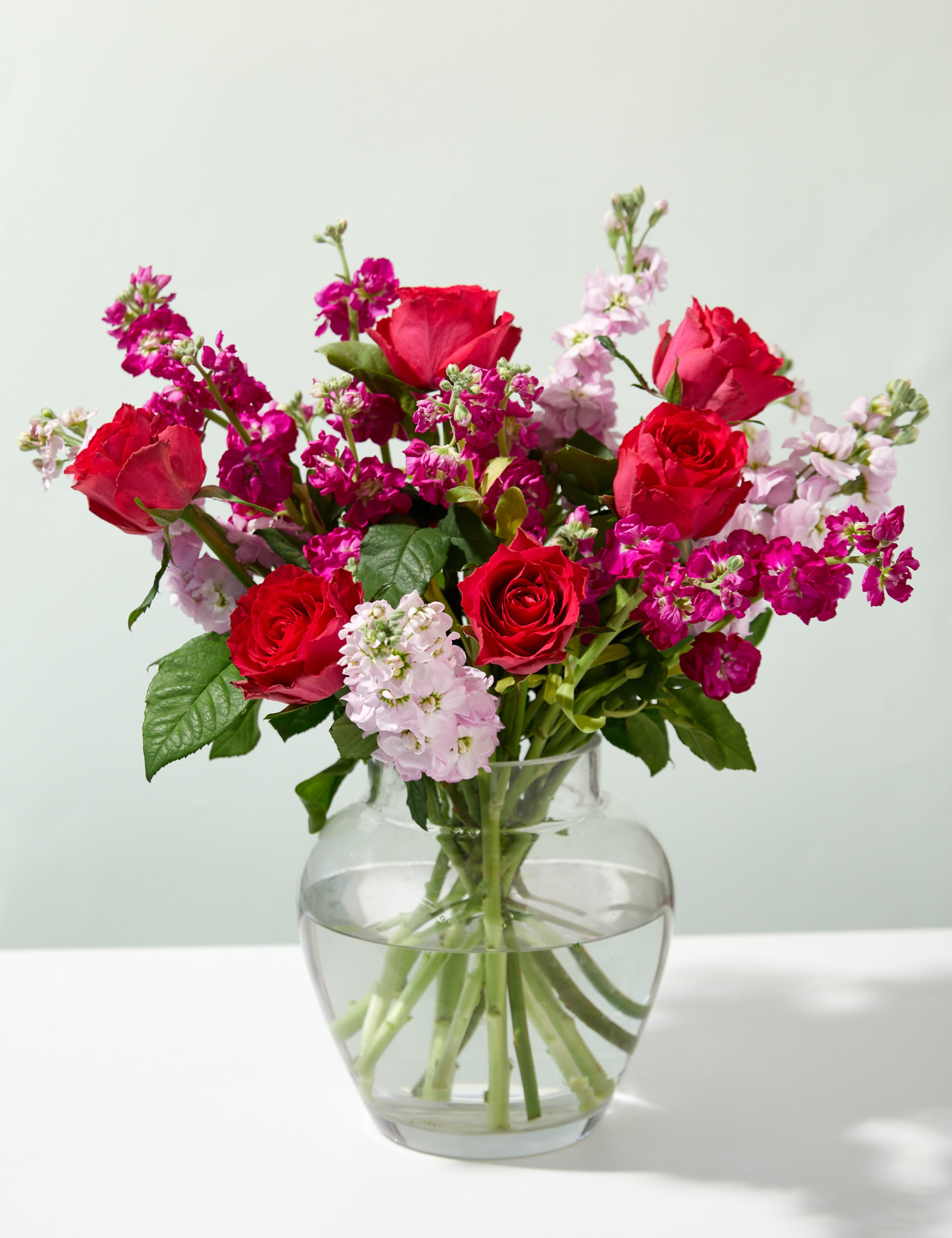 Roses & Stocks Flowers Bouquet 1 of 5