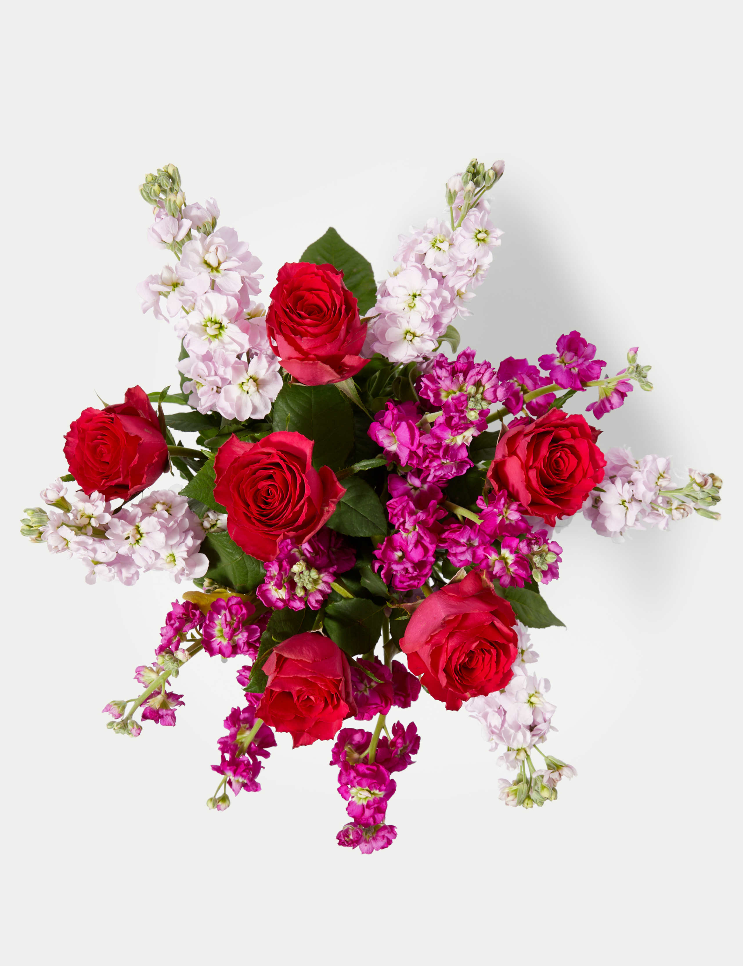 Roses & Stocks Flowers Bouquet 2 of 5