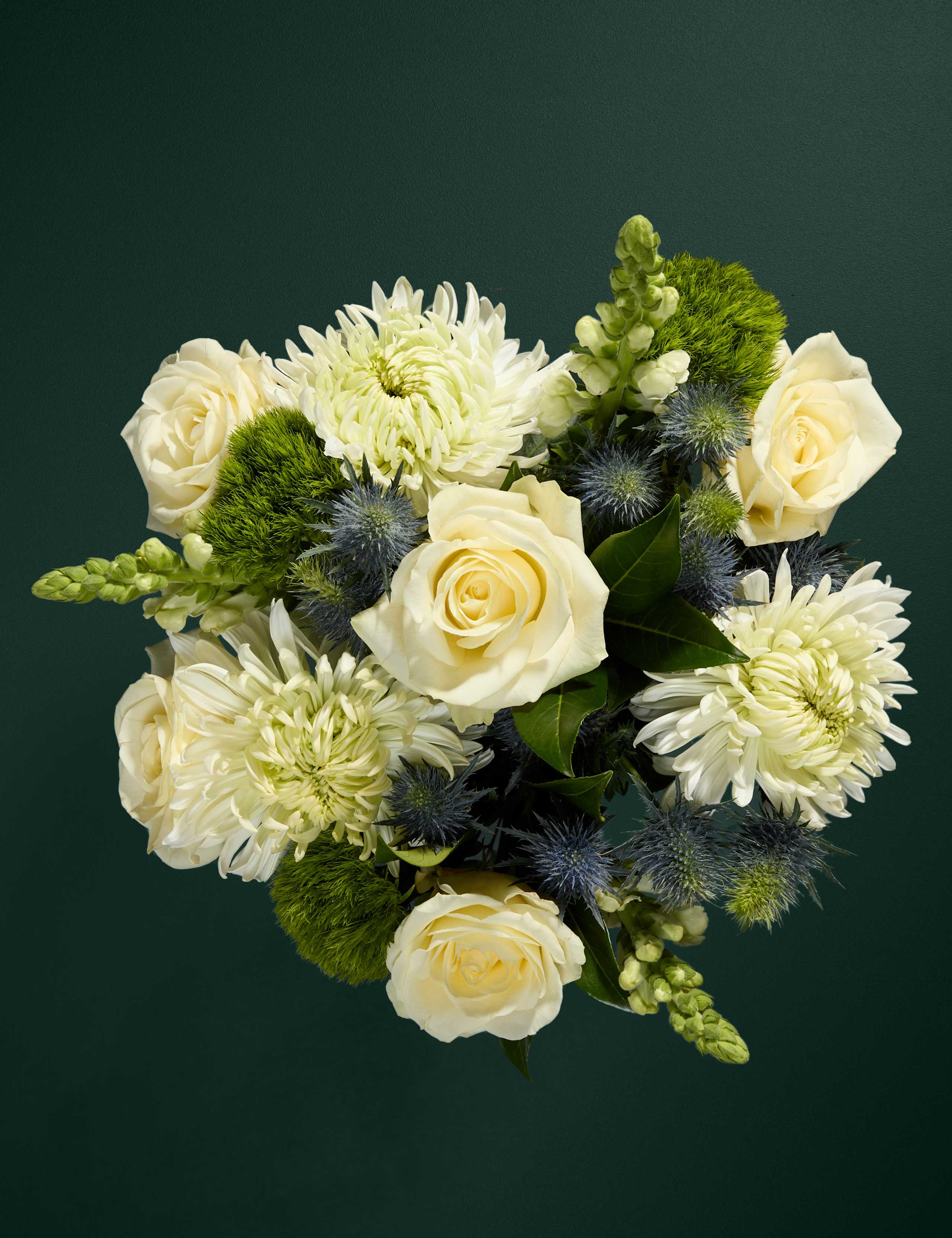 Rose & Thistle Bouquet with Swiss Chocolates 2 of 8