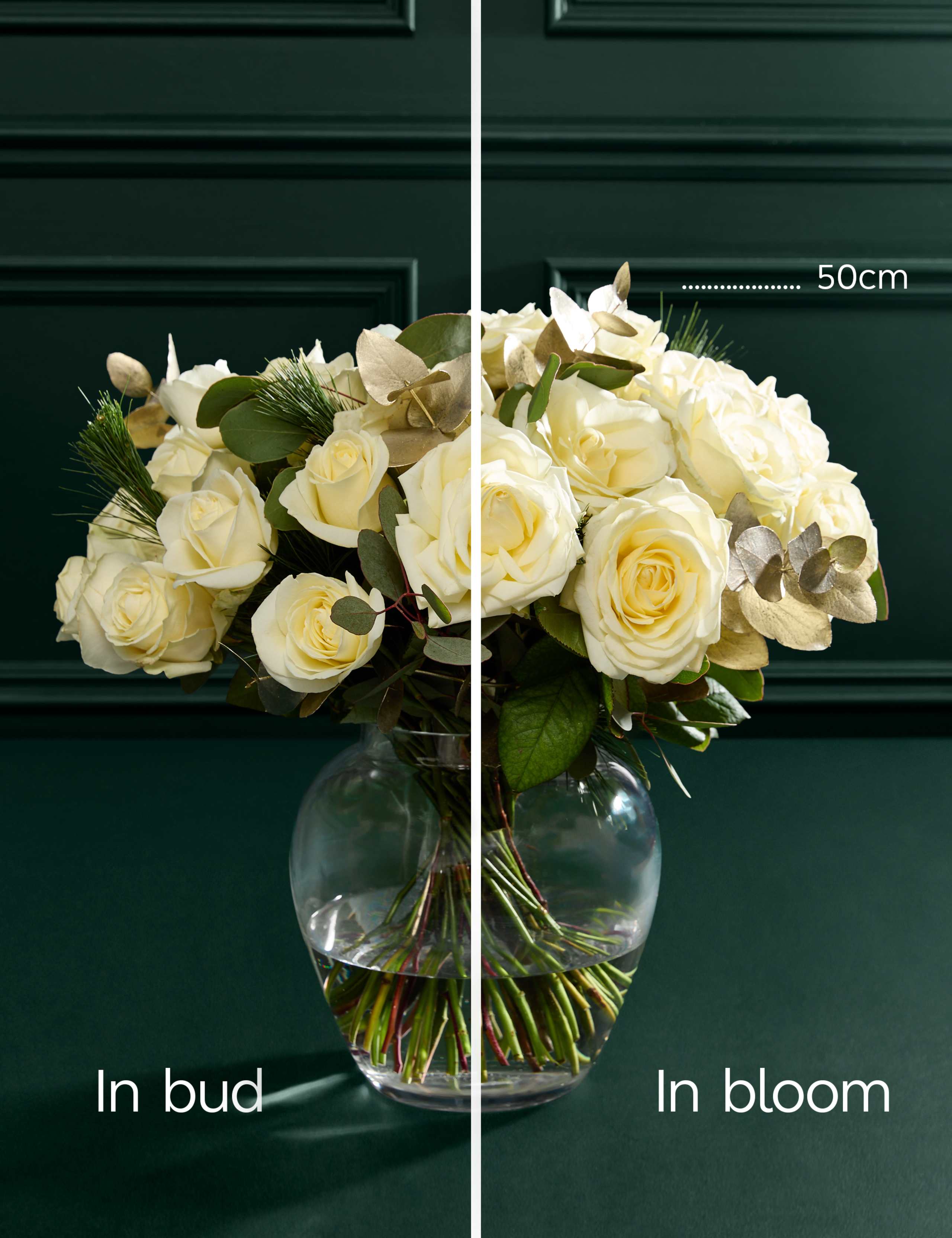 Luxury White Rose Bouquet 6 of 9