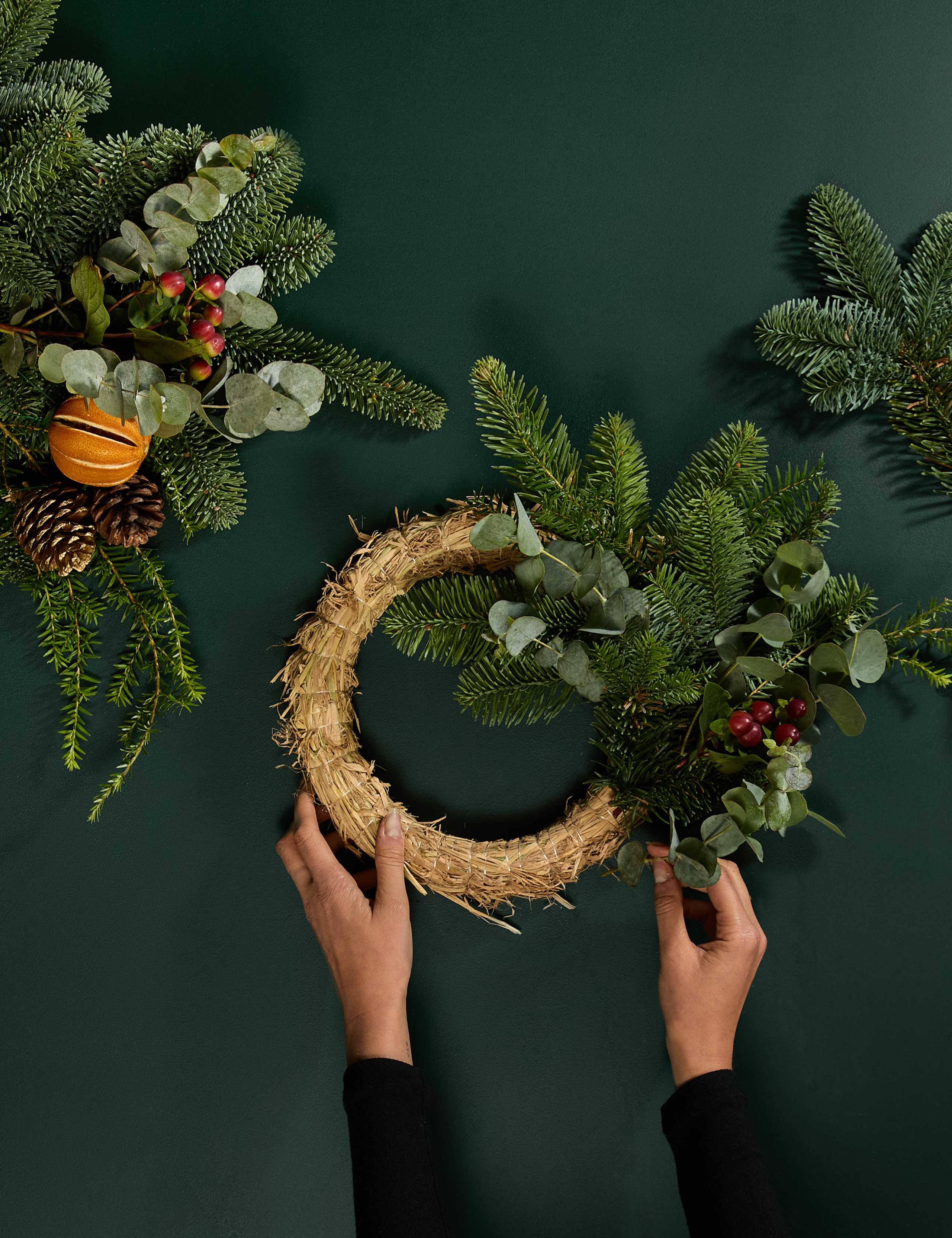 Create Your Own Natural Wreath 4 of 5