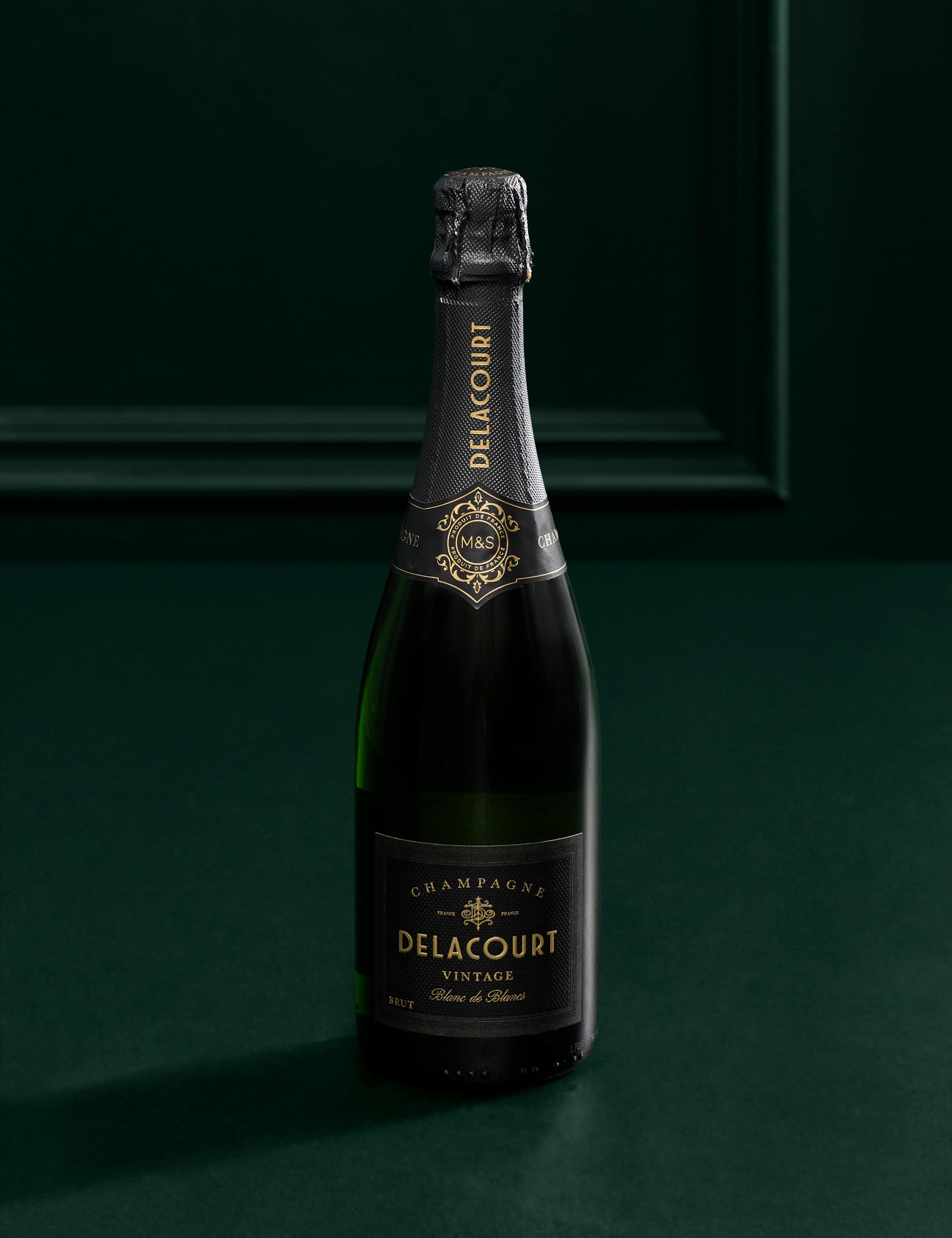 Valentine's Red Freedom® Rose & Eucalyptus Bouquet with Champagne 5 of 9