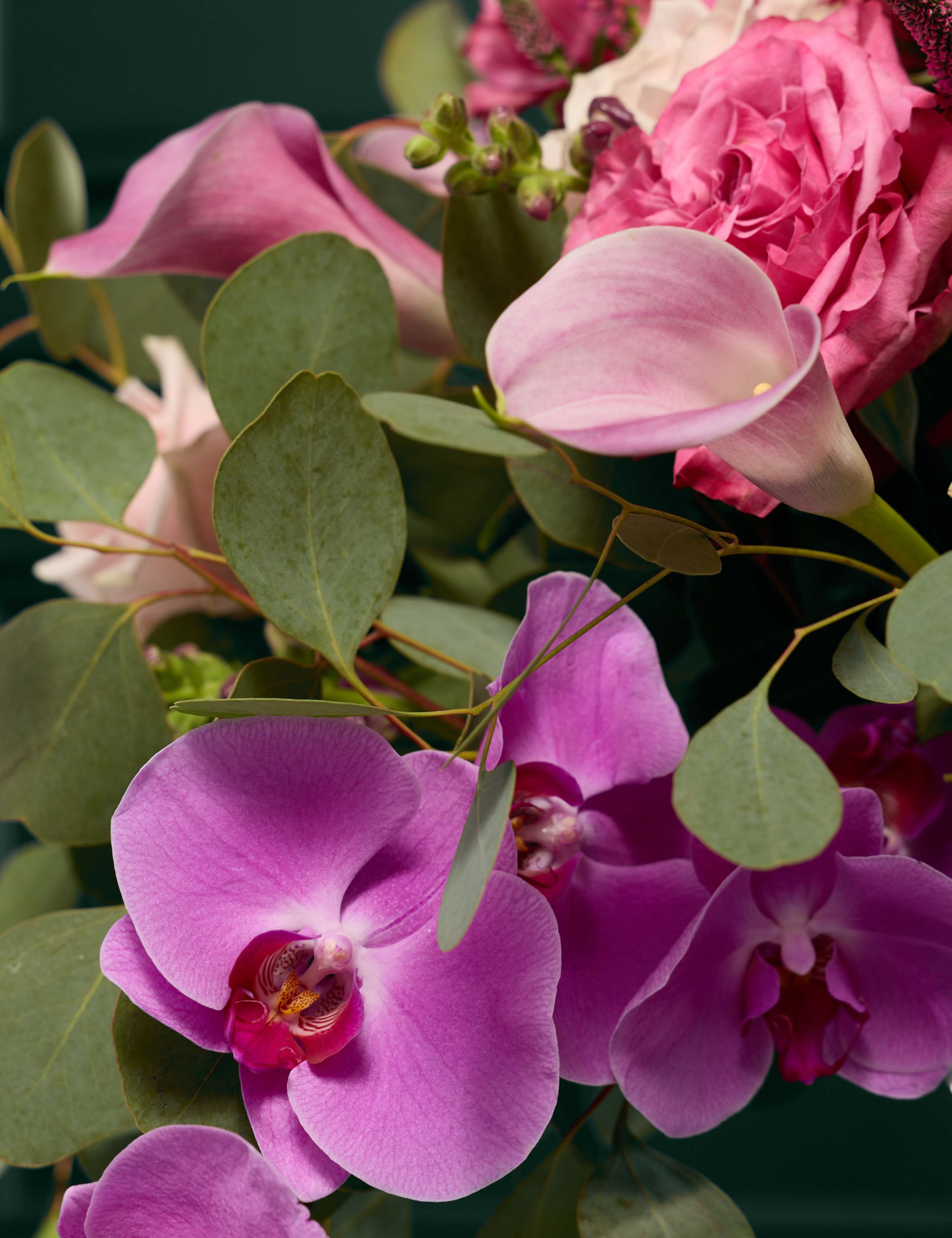 Luxury Pink Rose & Orchid Bouquet 4 of 10