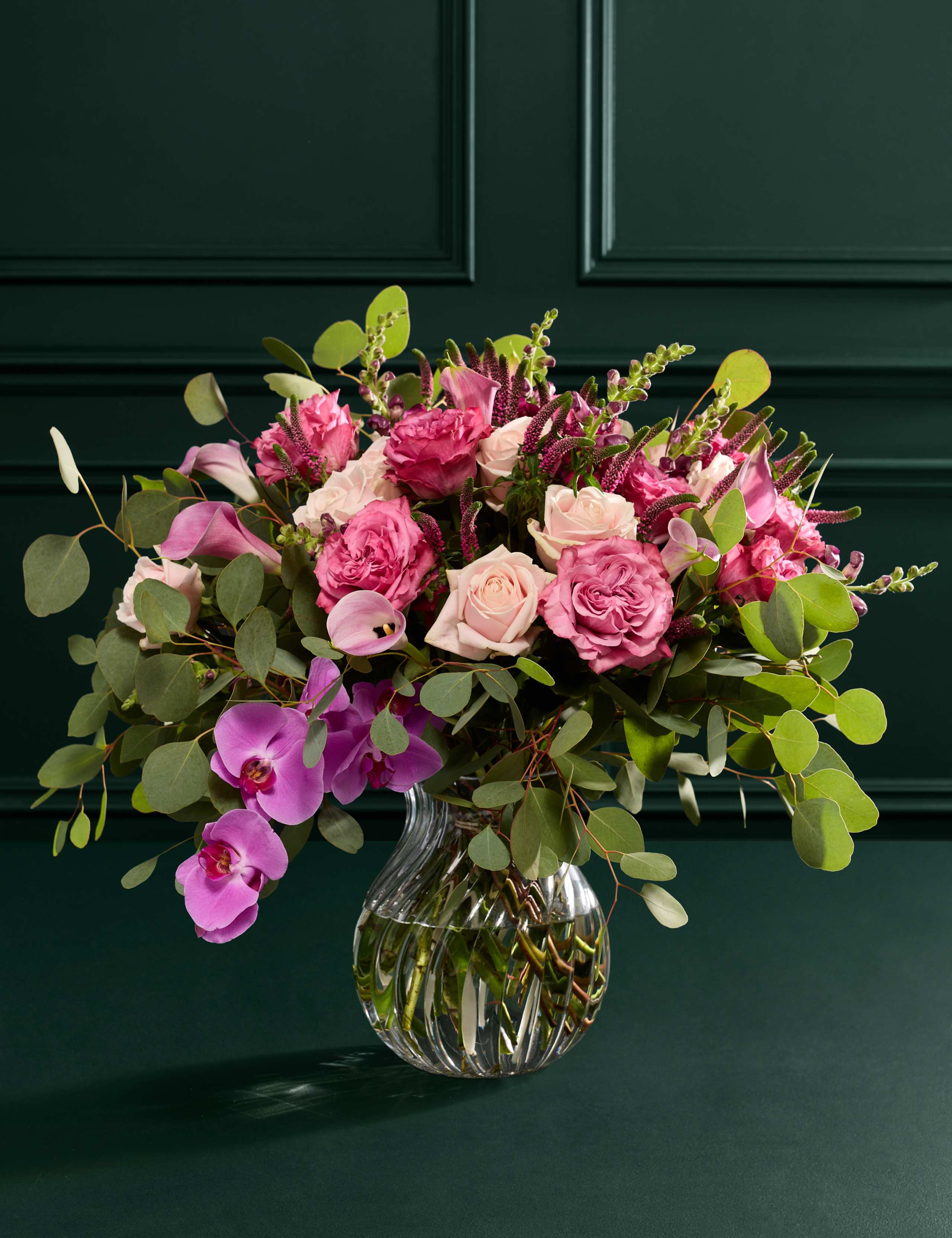 Luxury Pink Rose & Orchid Bouquet 6 of 10