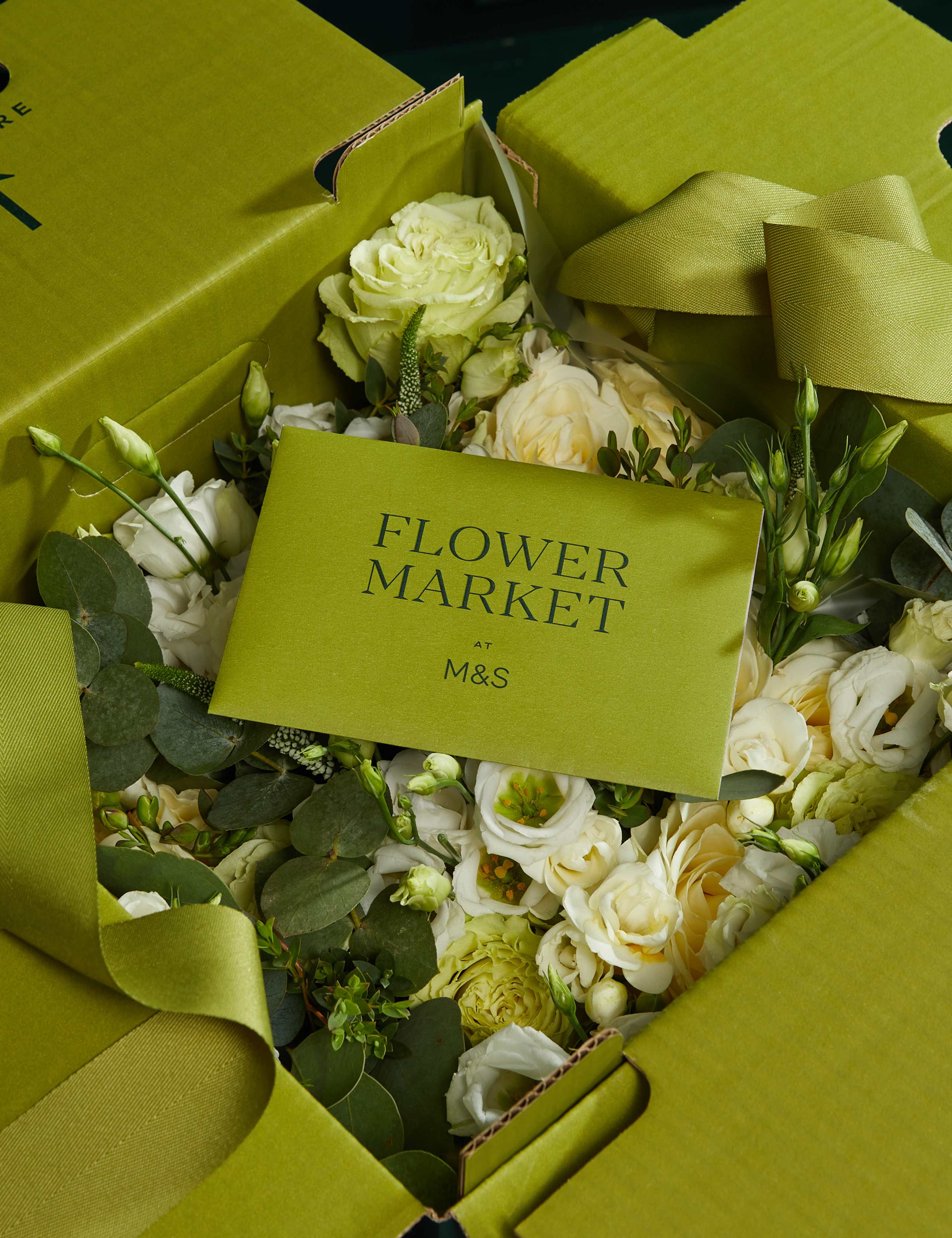 Luxury White Rose & Cymbidium Orchid Bouquet 10 of 10