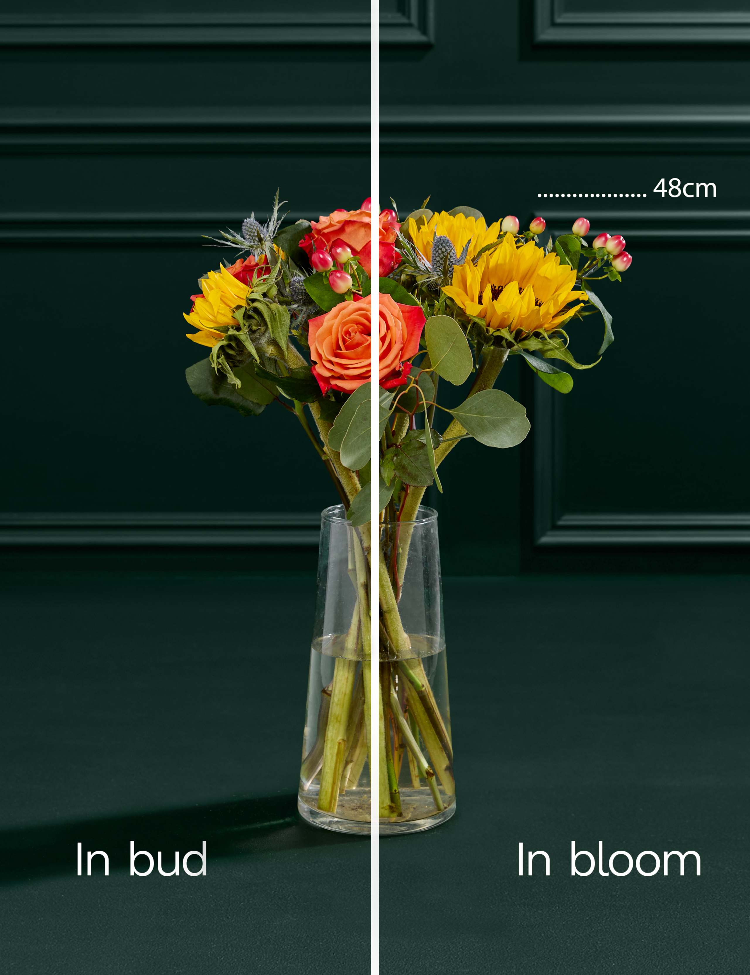 Sunflower & Hypericum Bouquet 5 of 5