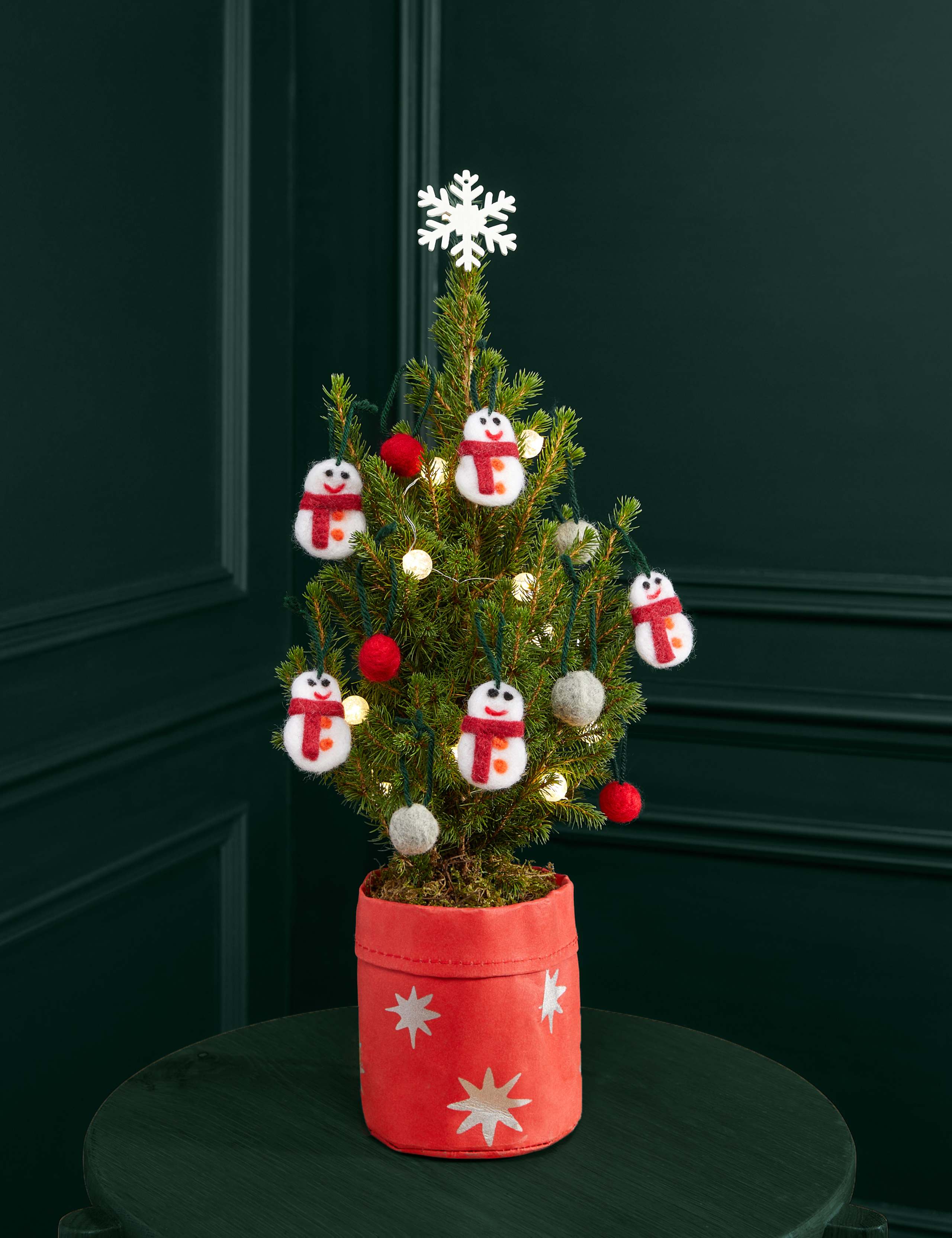 Snowman Letterbox Tree 1 of 3