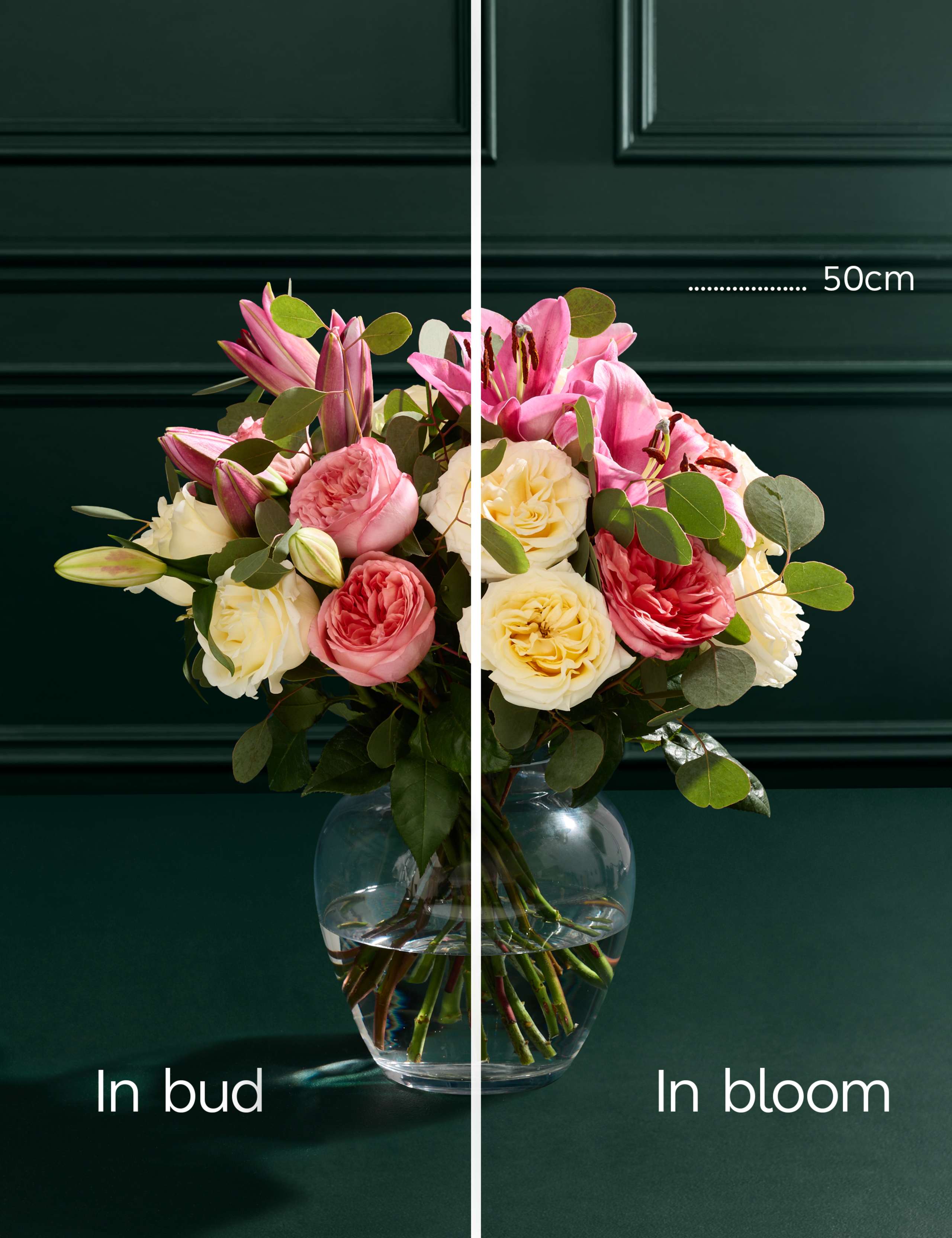 Rose Lily & Eucalyptus Bouquet 5 of 8