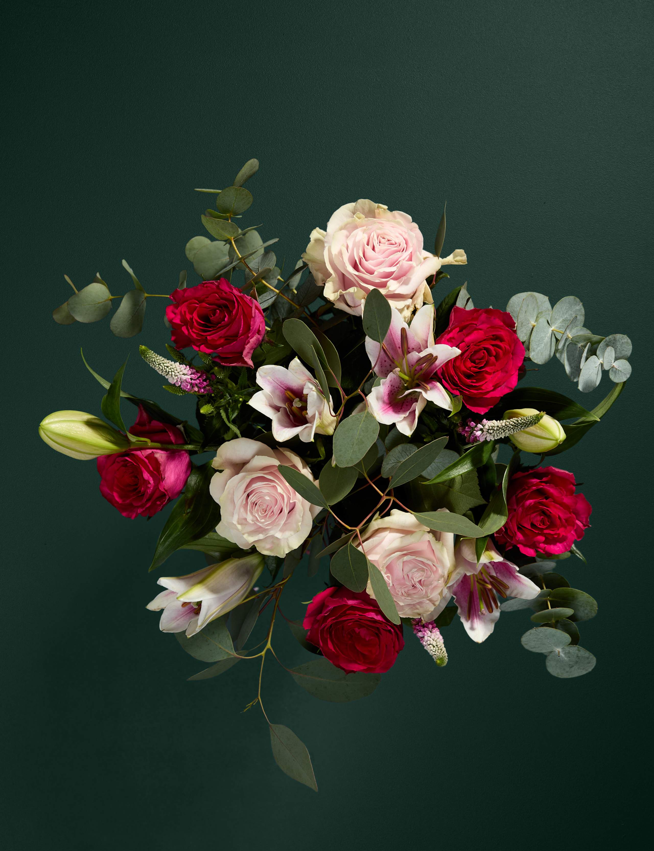 Rose, Lily & Veronica Bouquet 2 of 7