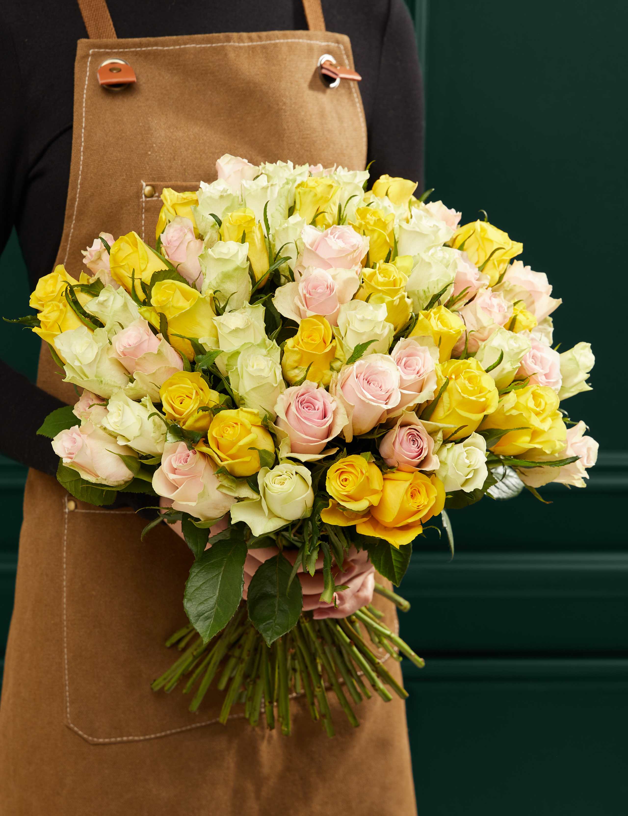 Extra Large Yellow Rose Abundance Bouquet 1 of 6