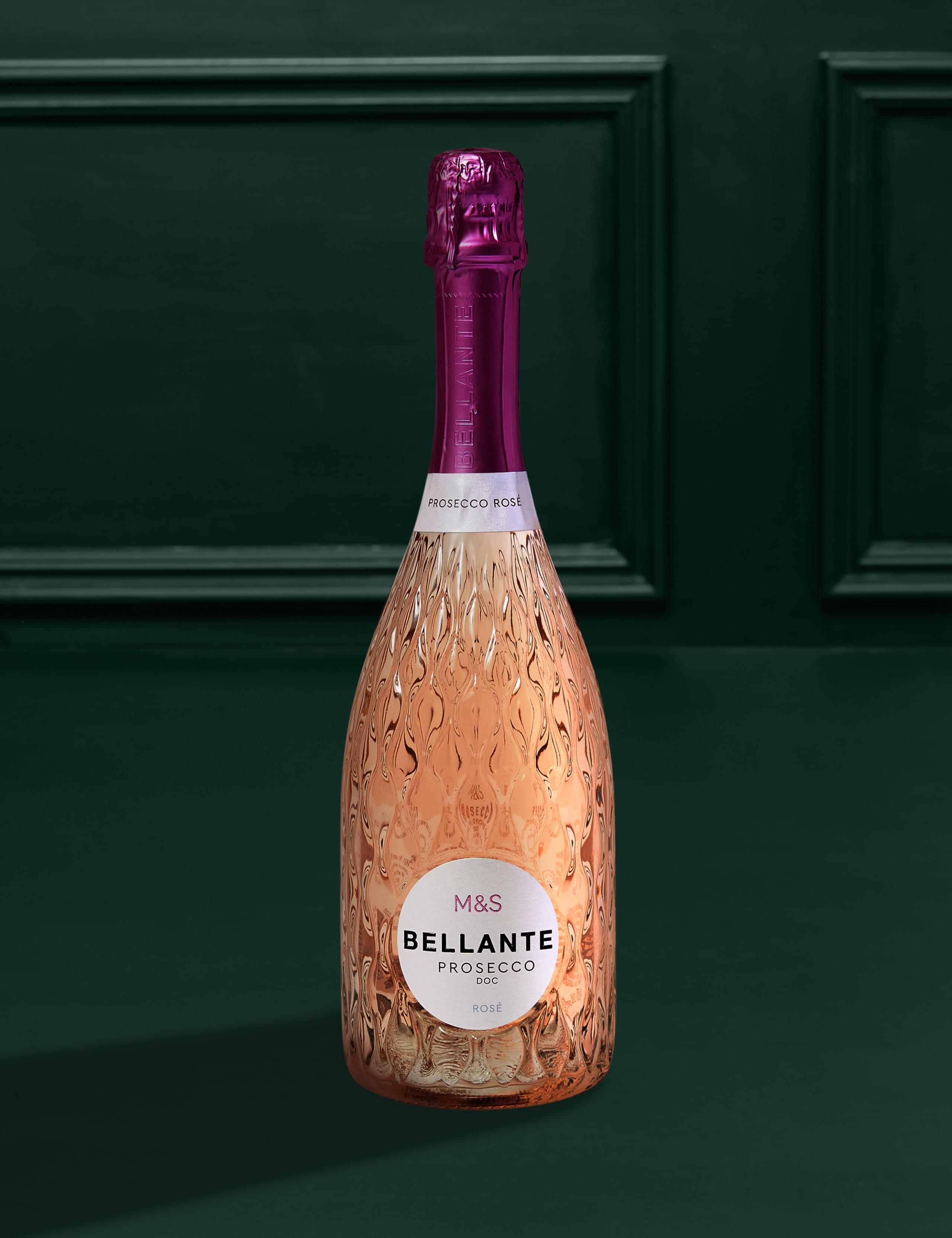 Gigi Rose in Ceramic Pot with Prosecco 5 of 7