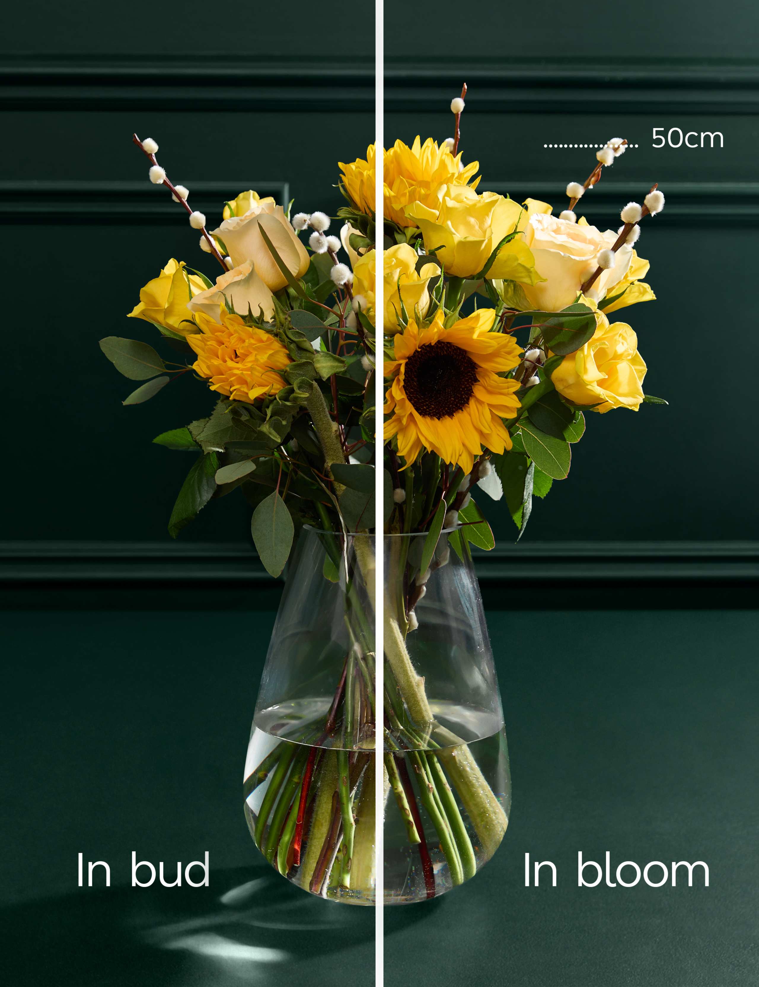 Easter Sunflower Bouquet with Easter Egg 6 of 9