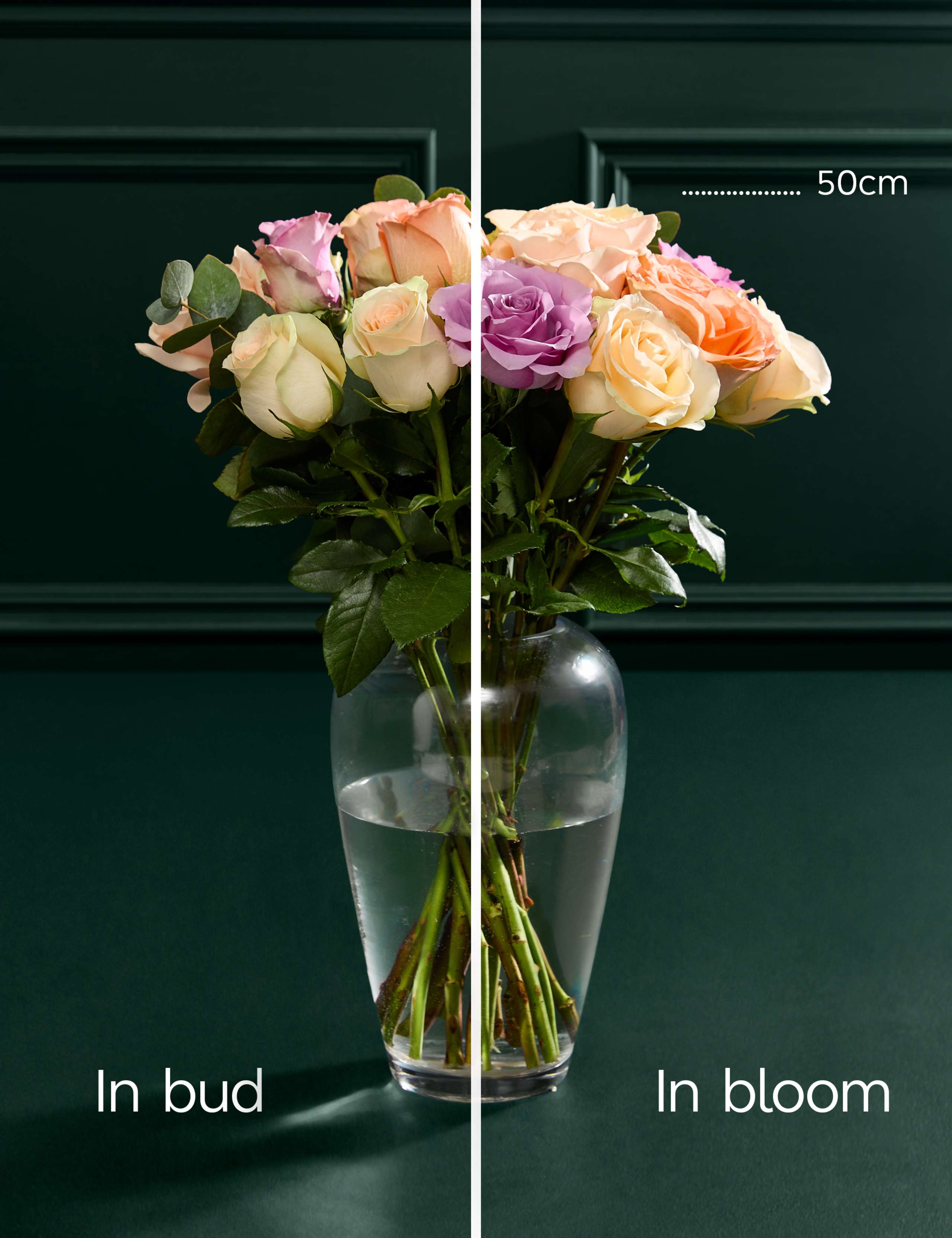 Easter Rose & Eucalyptus Bouquet 5 of 5