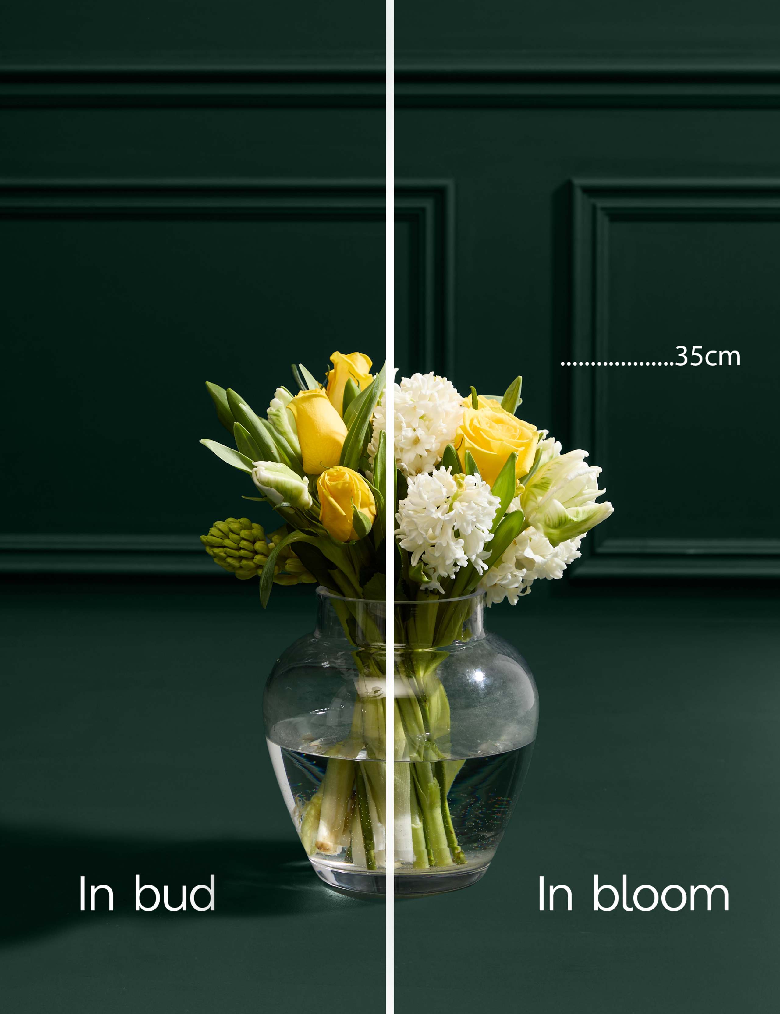 Easter Rose & Hyacinth Bouquet with Easter Letterbox 5 of 5