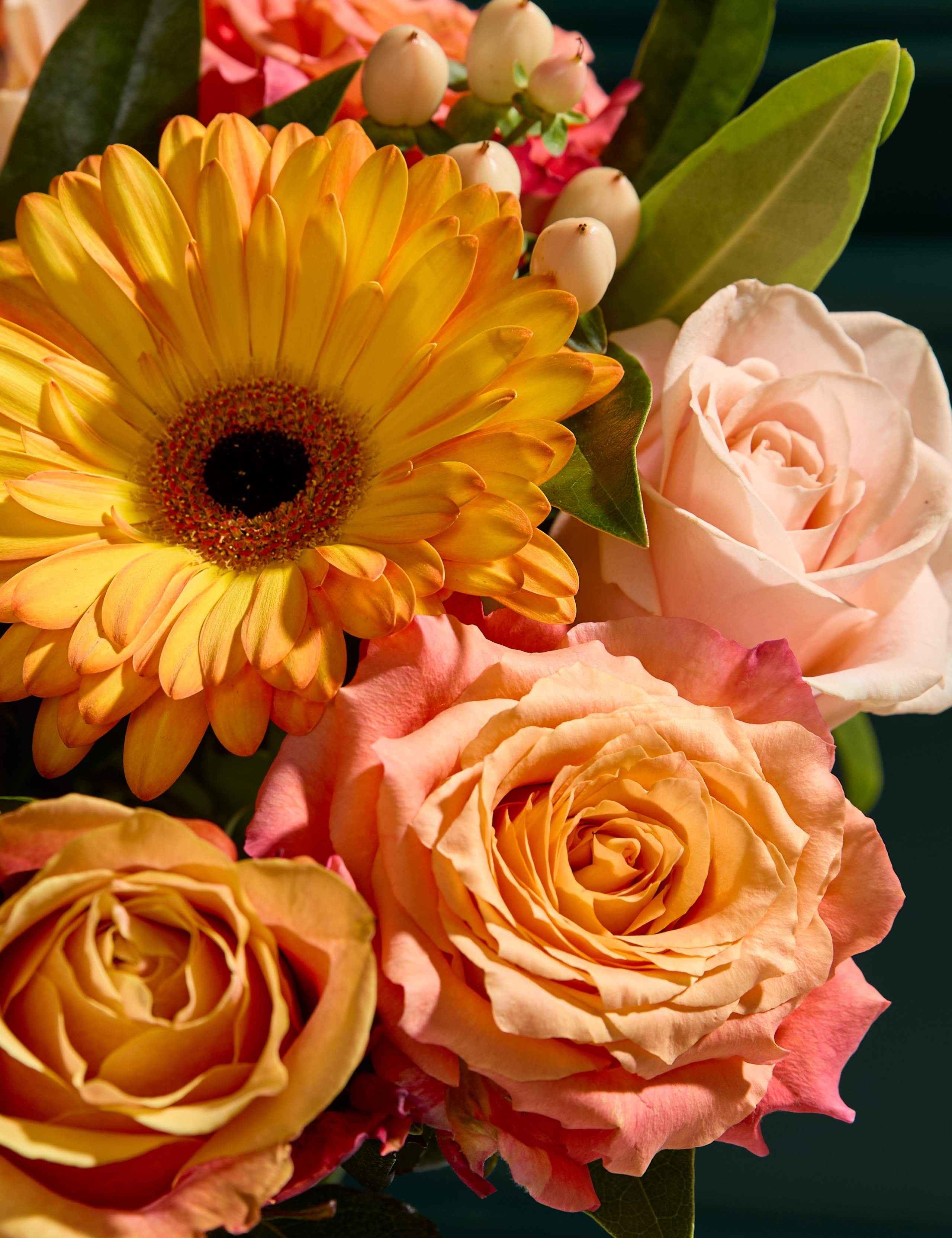 Rose & Hypericum Bouquet 3 of 5