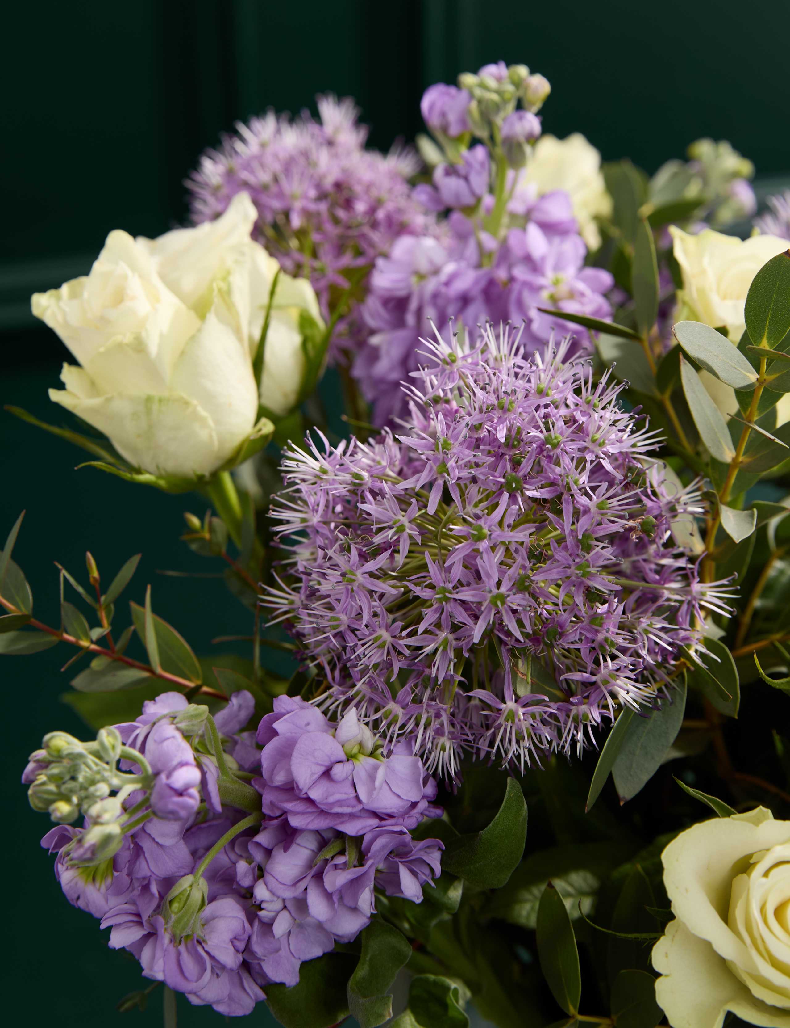 Rose Allium & Stock Bouquet 3 of 6