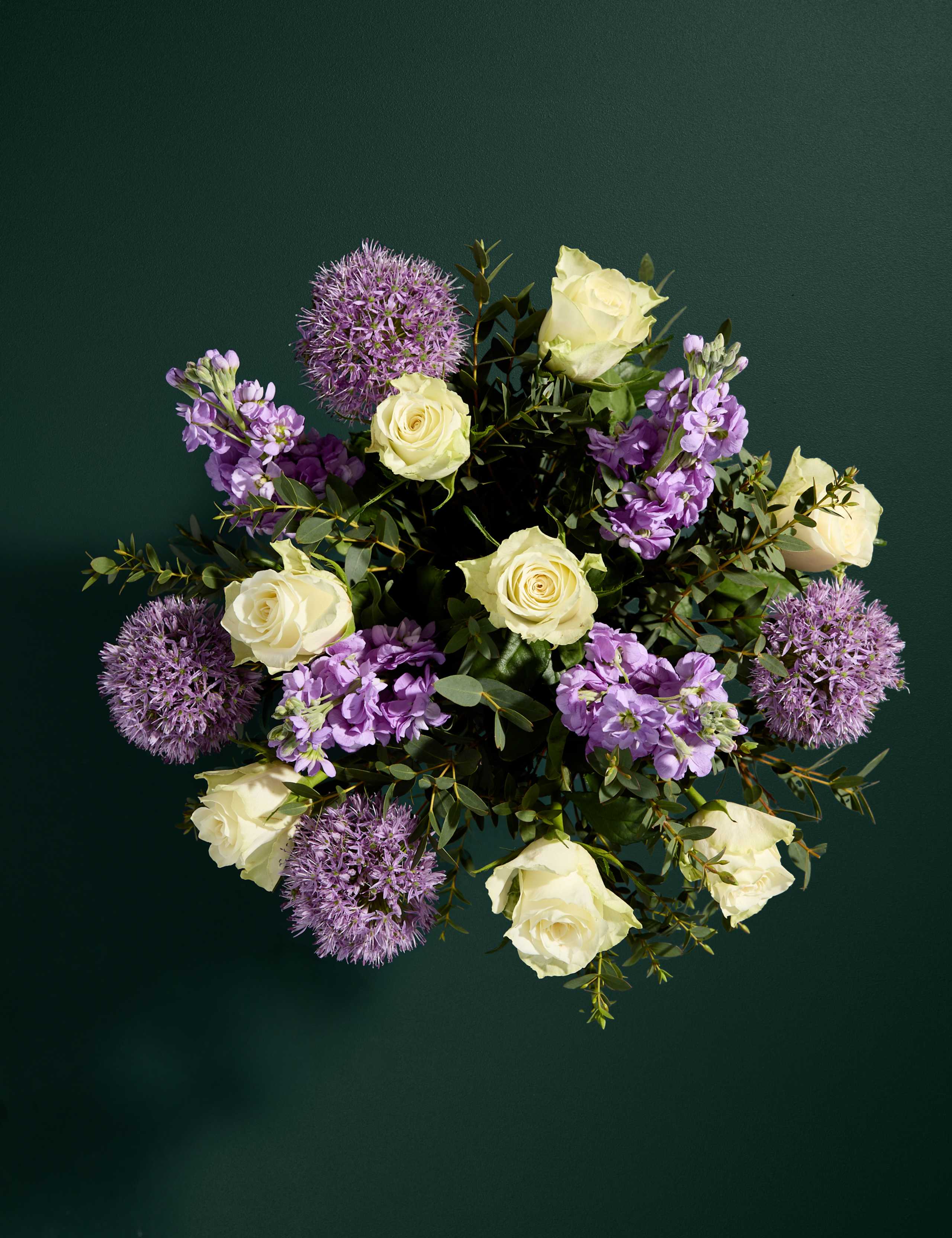 Rose Allium & Stock Bouquet 2 of 6