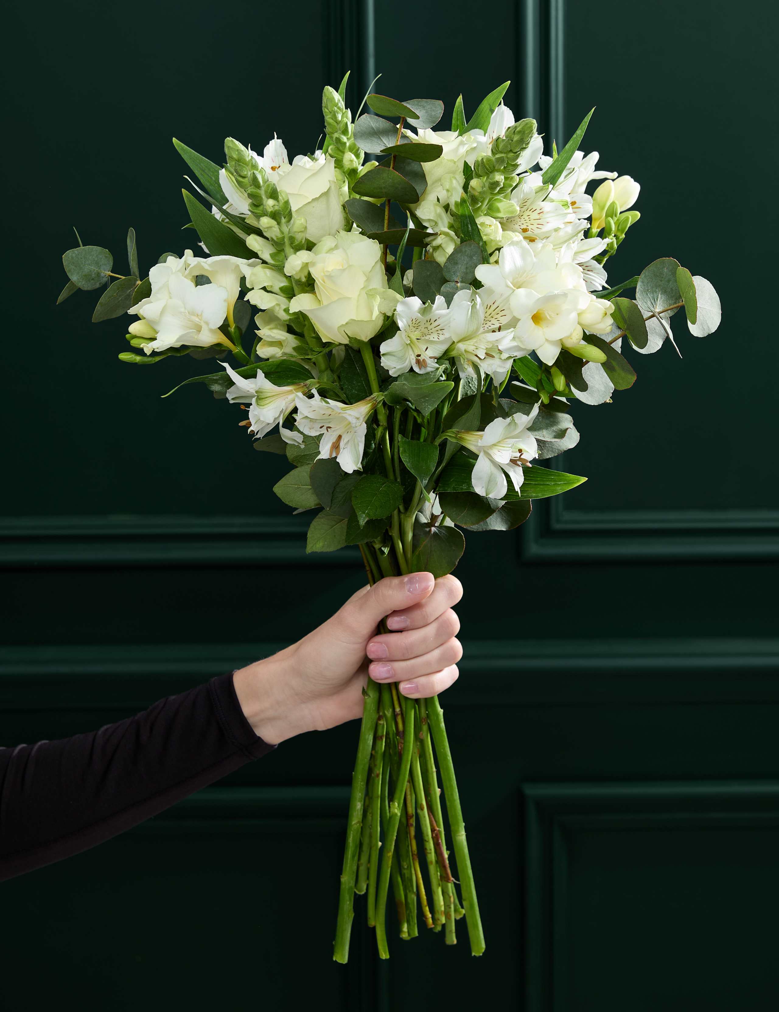 White Rose & Scented Freesia Bouquet 1 of 7