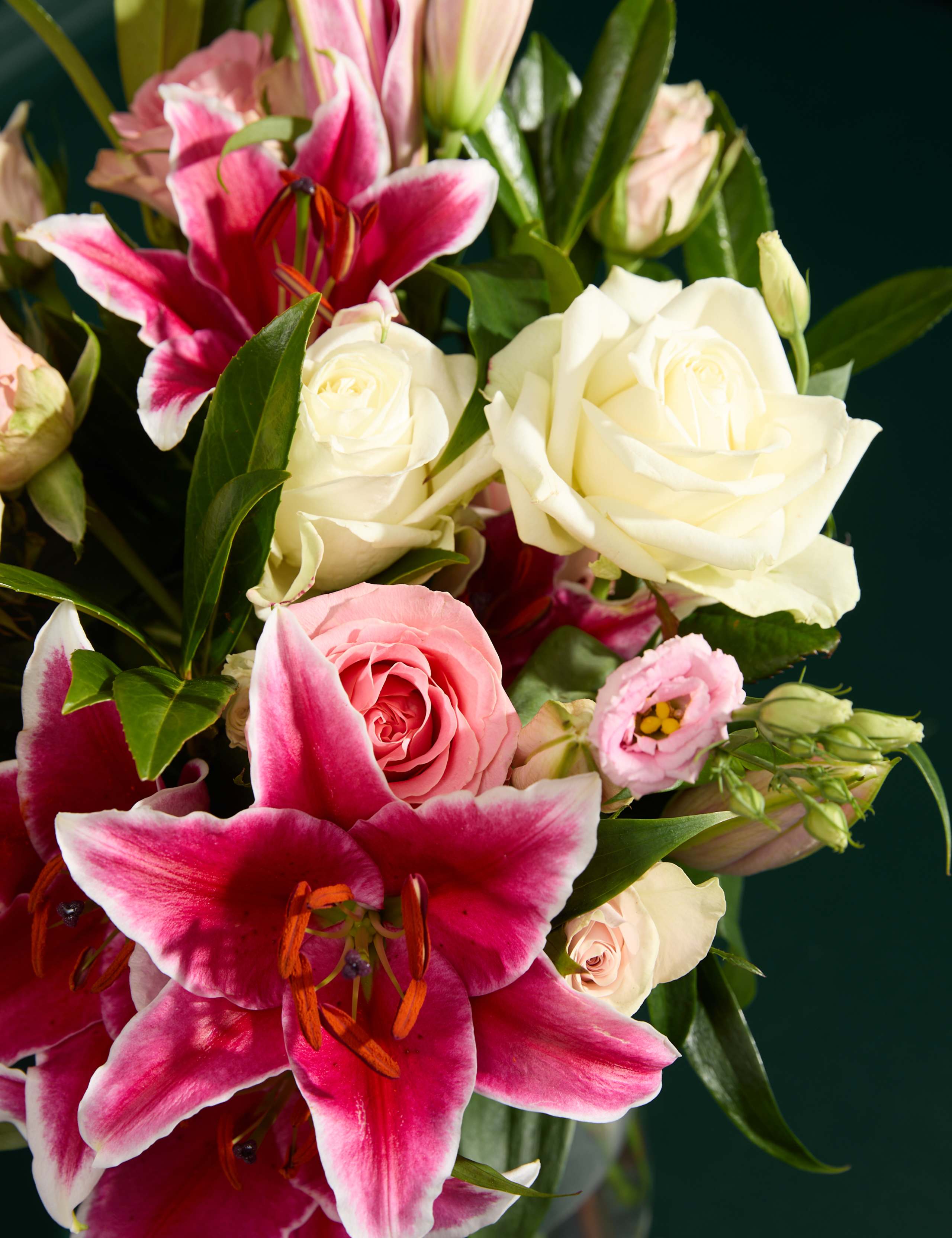 Pink Lily & Lisianthus Bouquet 3 of 7