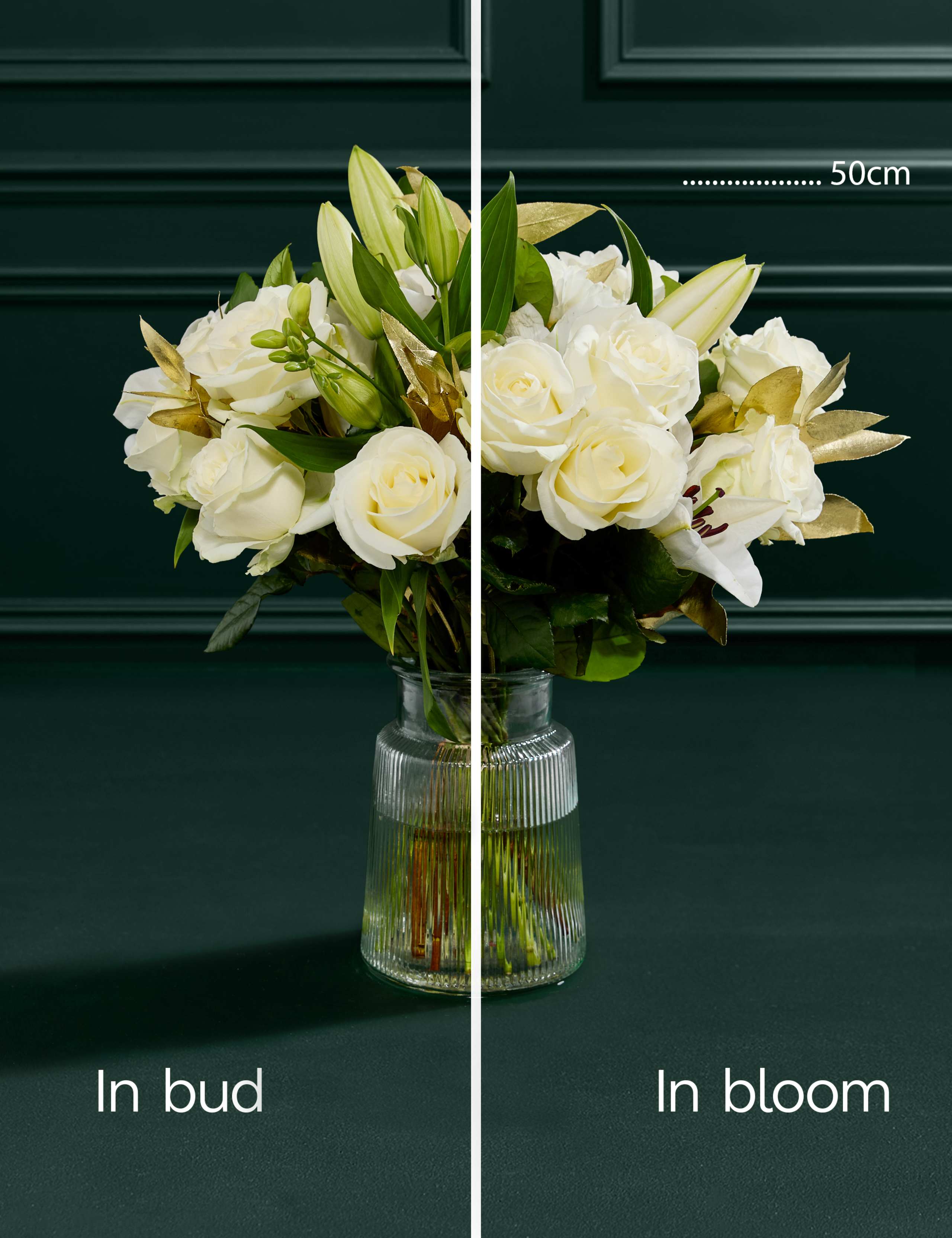 Dame Joan Collins Bouquet with Vase 6 of 8