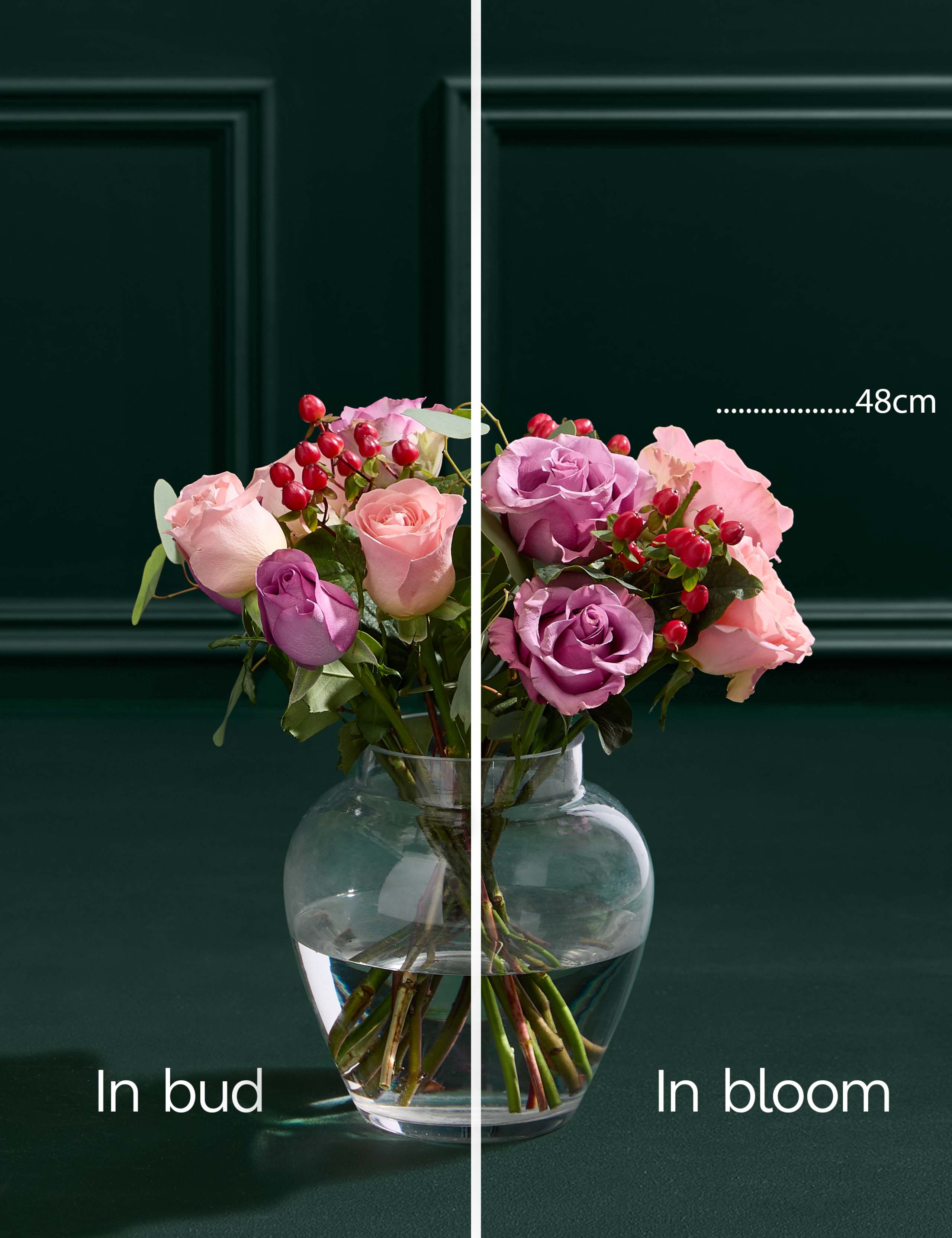 Rose & Hypericum Bouquet 5 of 5