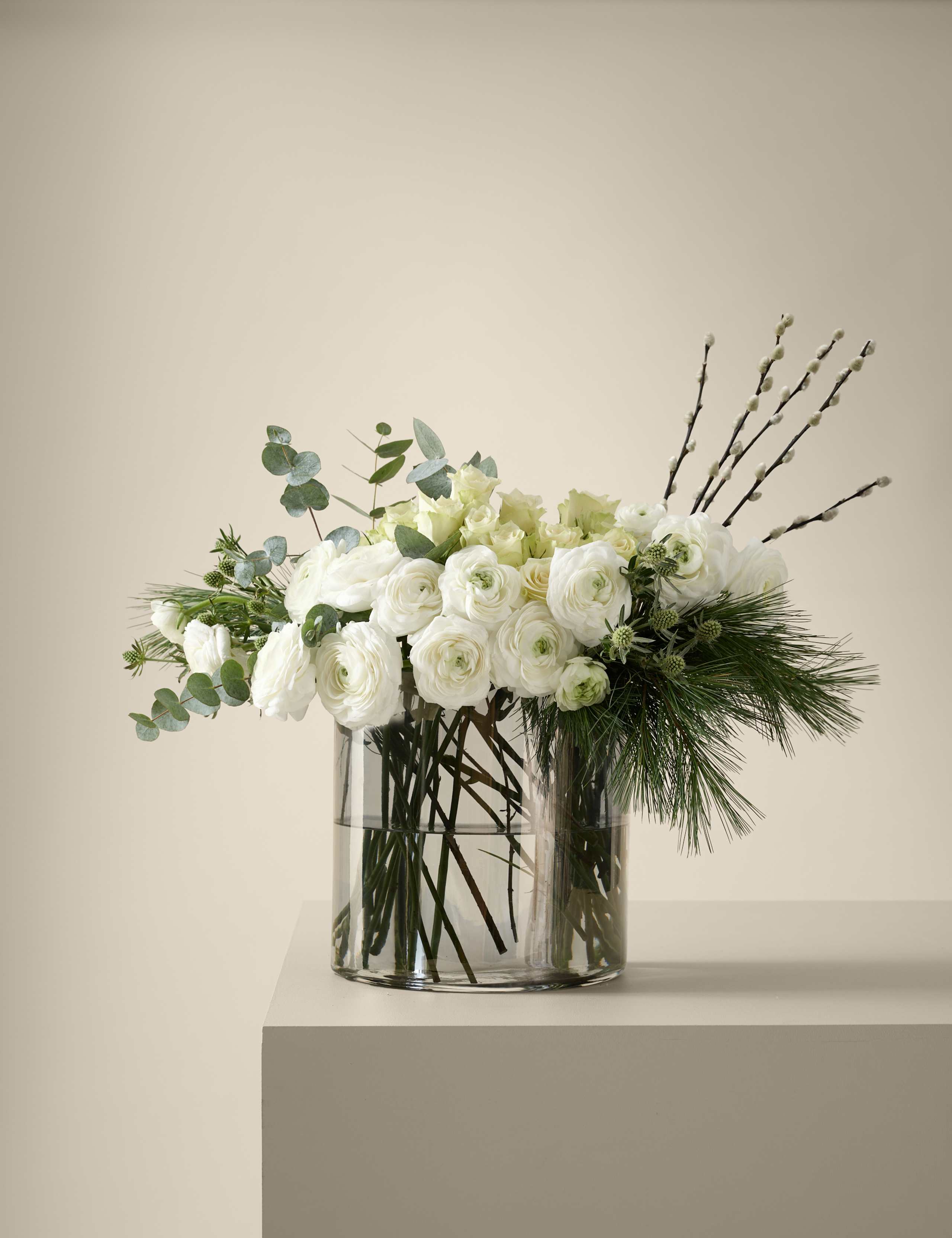 Kelly Hoppen Christmas Bouquet with Ranunculus 1 of 6