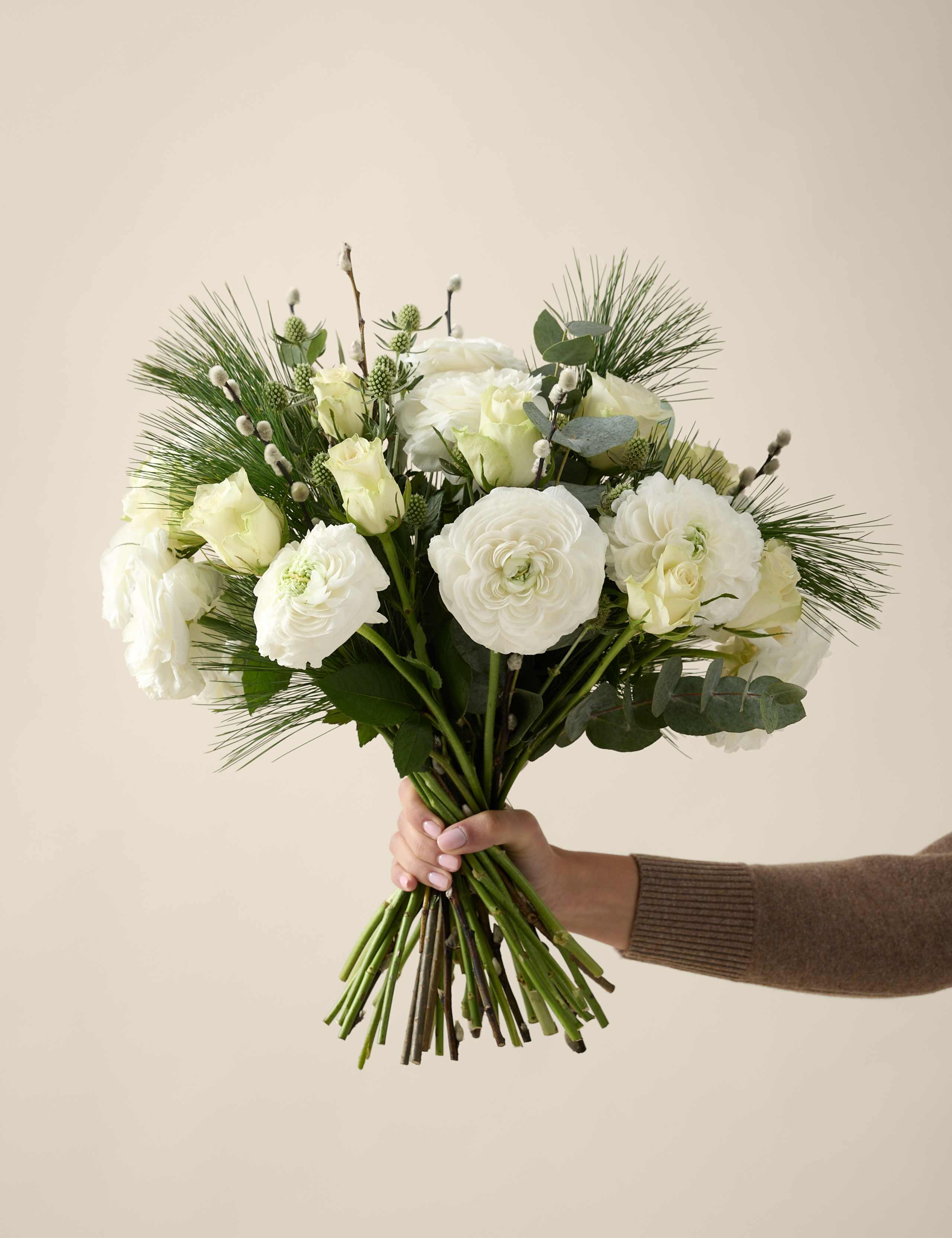 Kelly Hoppen Christmas Bouquet with Ranunculus 6 of 6