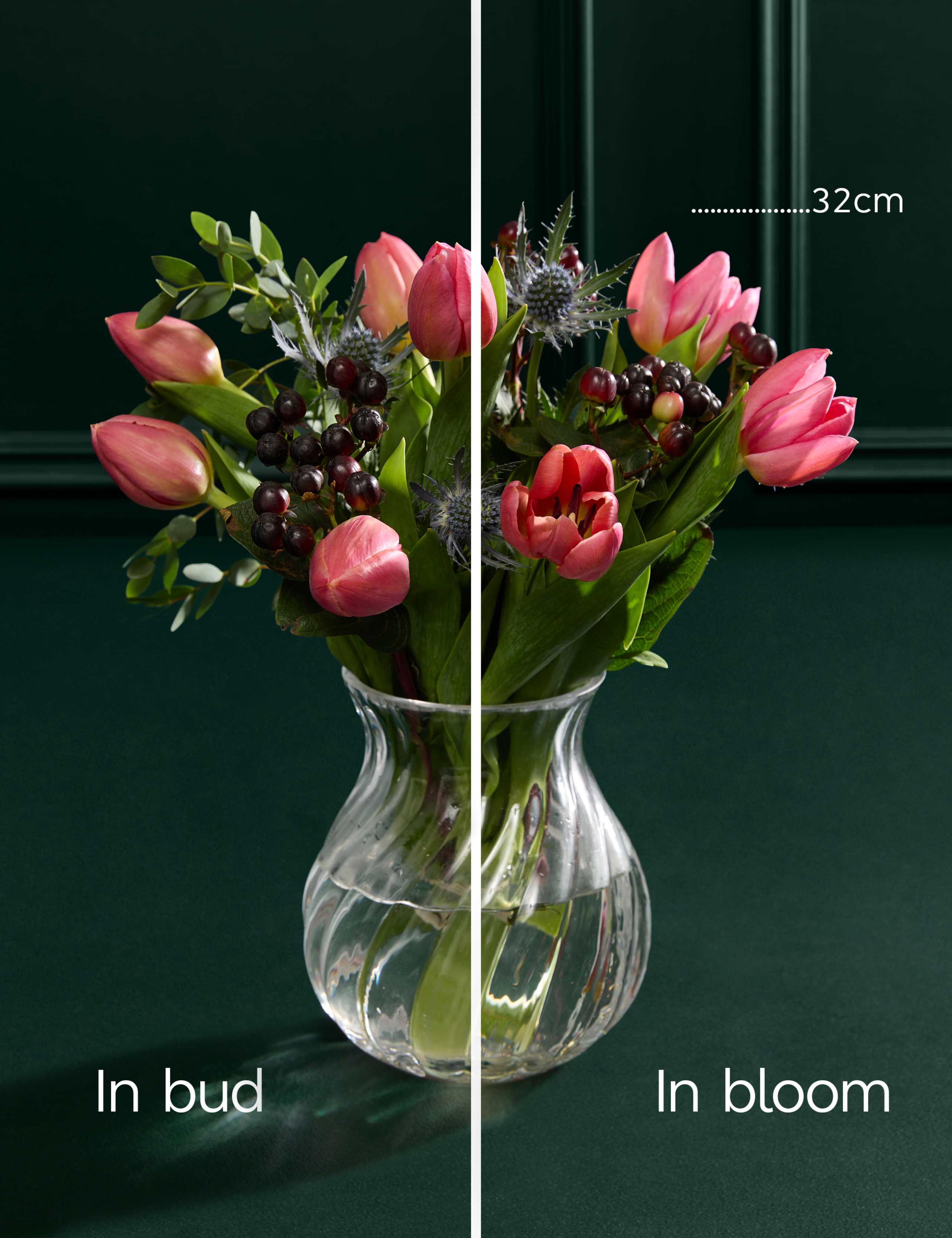 Tulips Bouquet with Vase 6 of 8