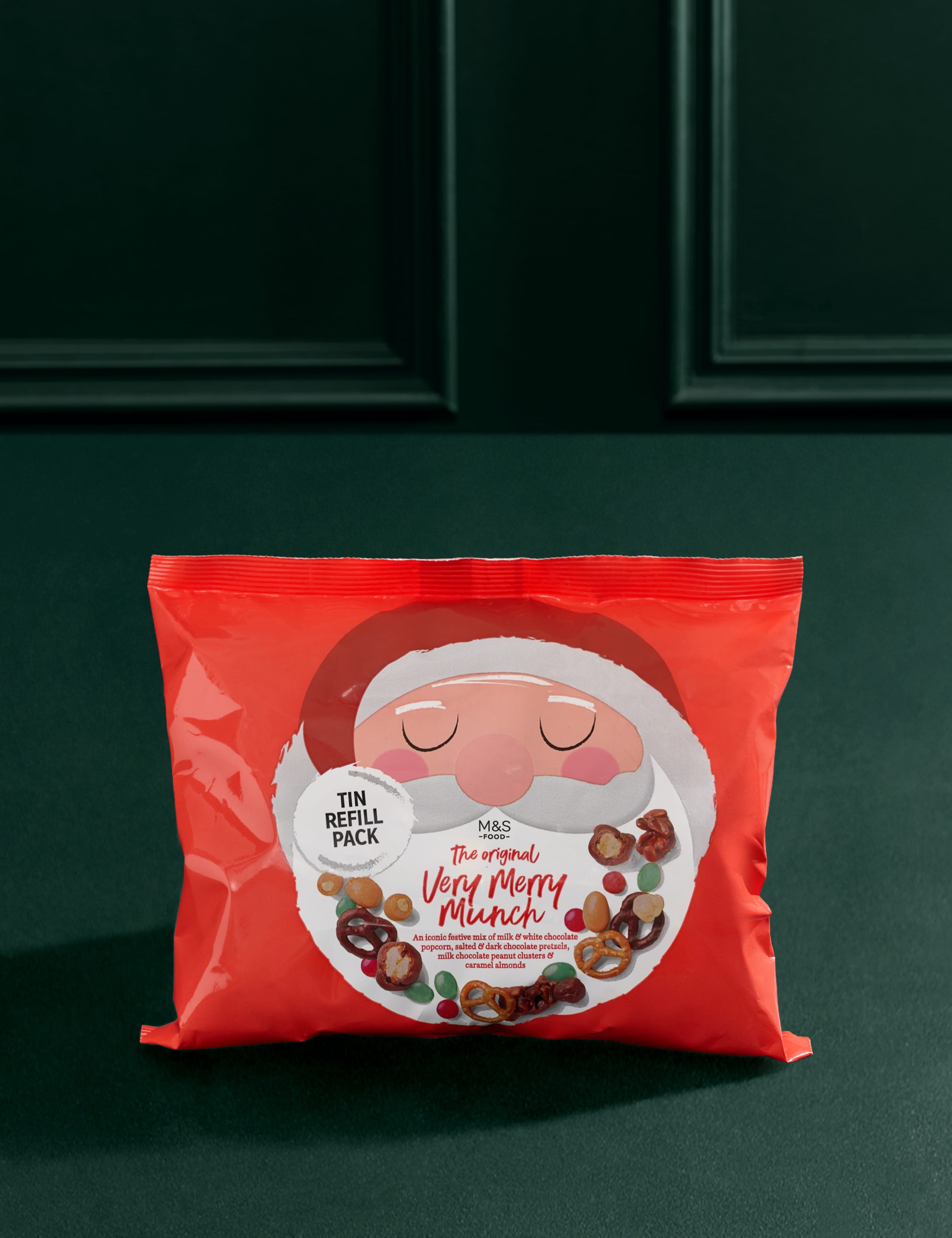 Red Cyclamen in Ceramic Pot with Merry Munch 4 of 4