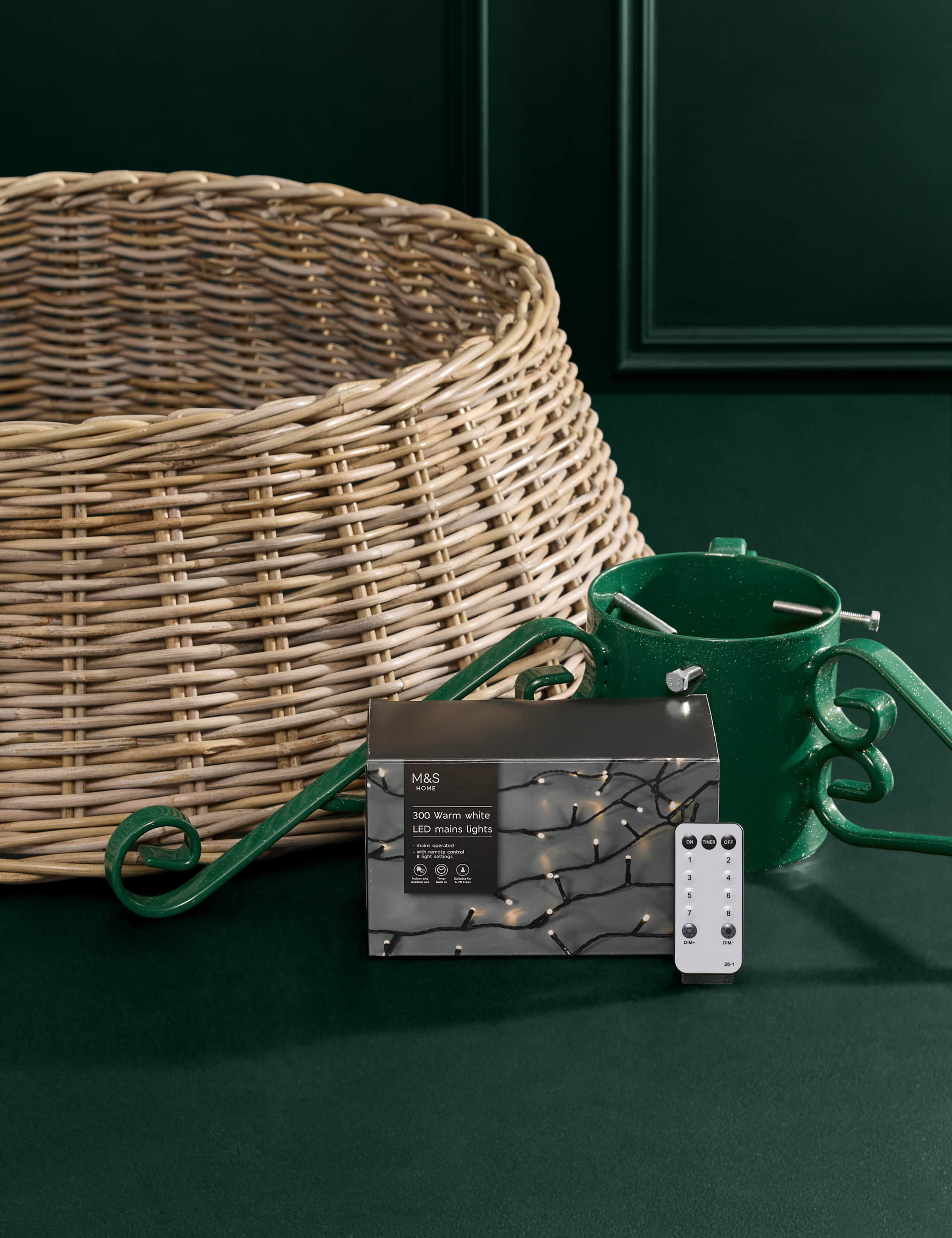 7ft Real Christmas Tree with Lights 5 of 5