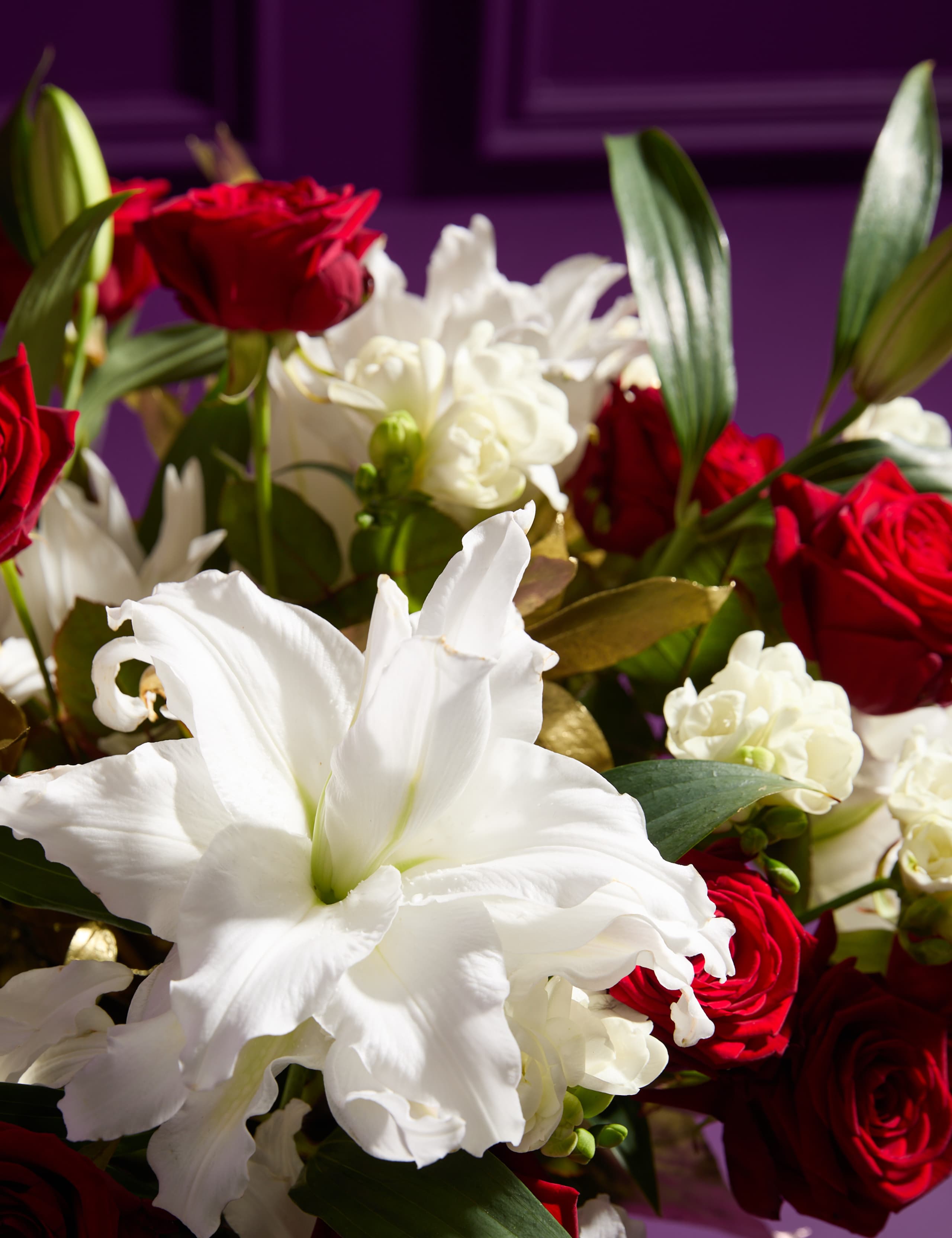 Christmas Bouquet with Vase 3 of 8