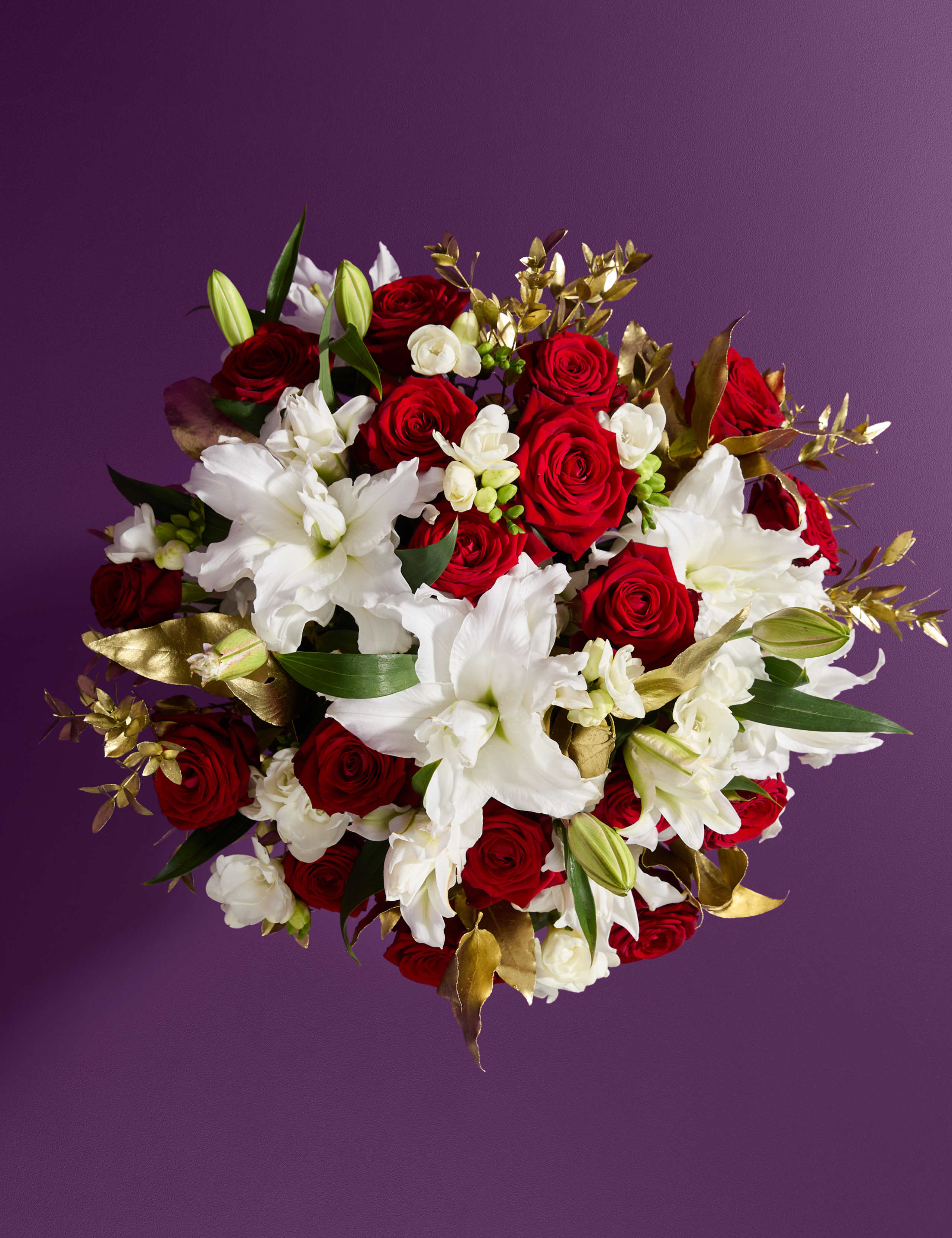 Christmas Bouquet with Vase 2 of 8