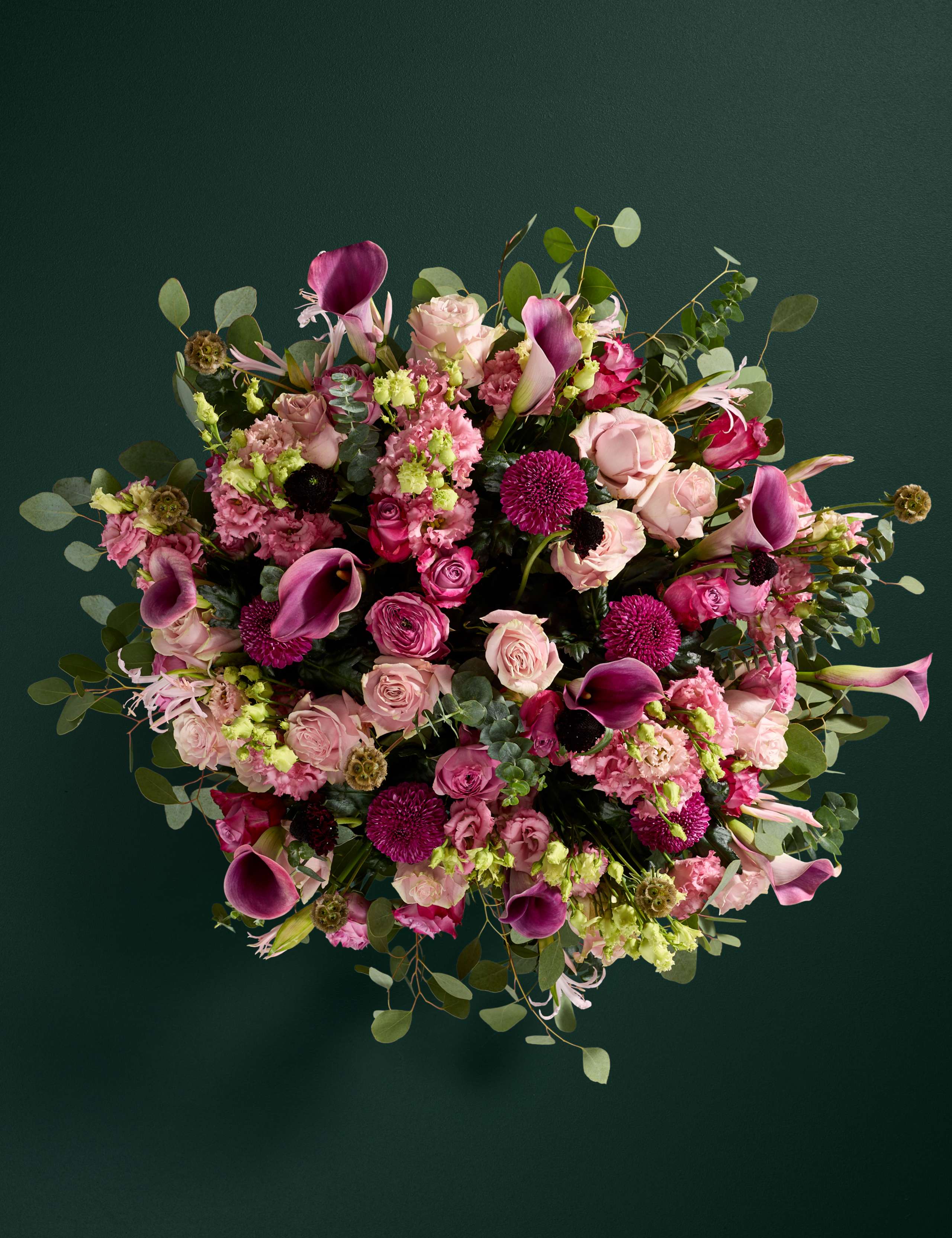 Luxury Peony Rose & Nerine Bouquet 2 of 10