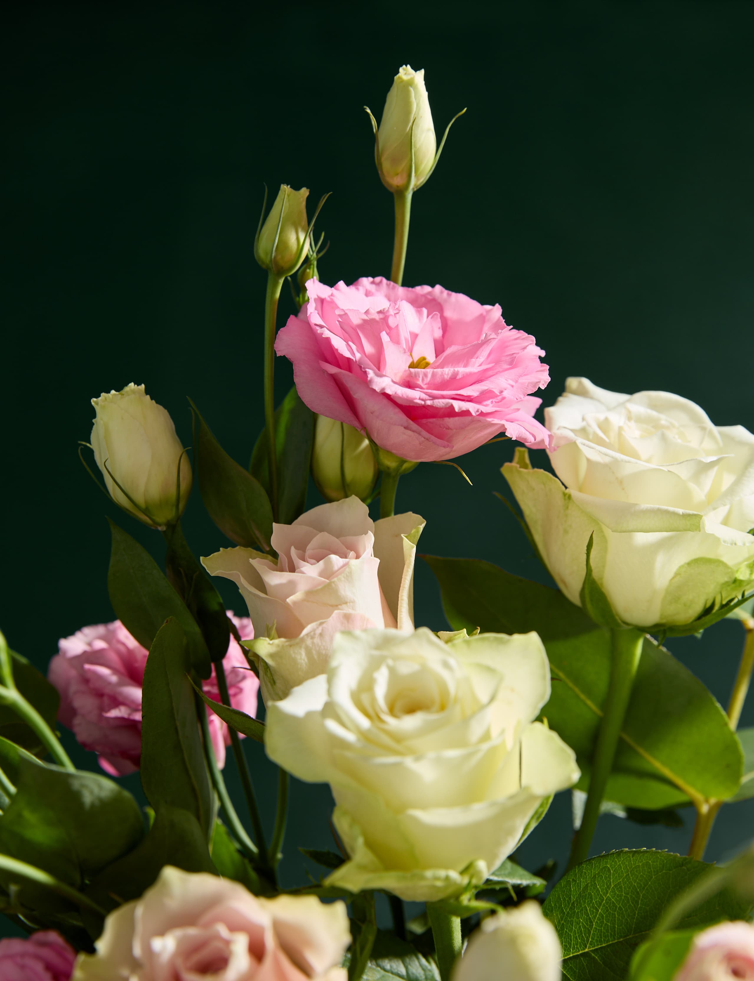 Pink Rose & Lisianthus Bouquet 3 of 6