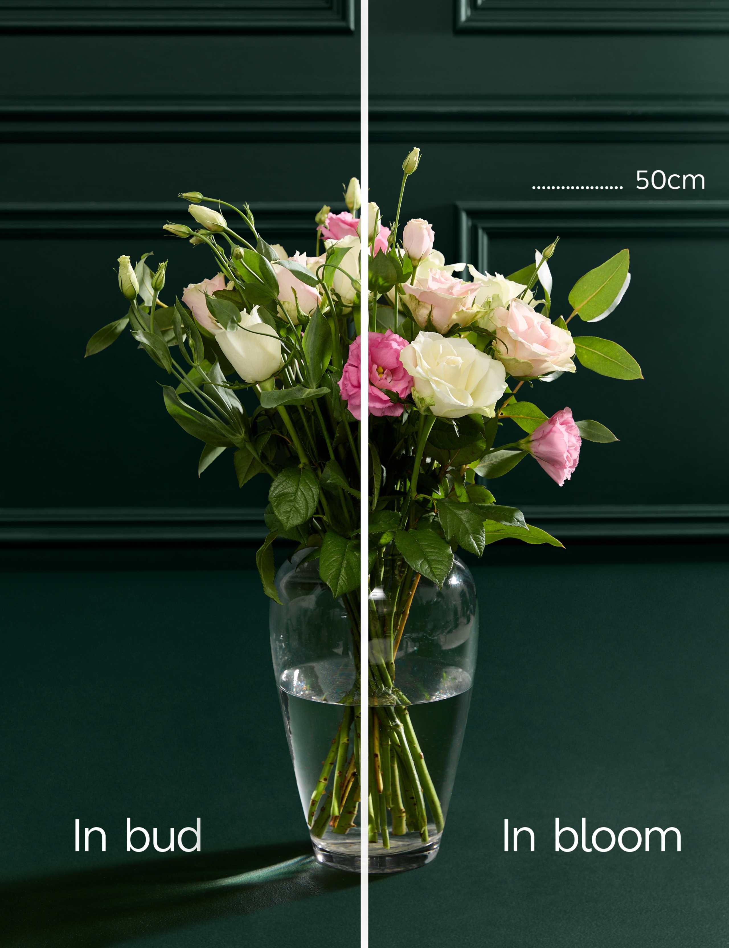 Pink Rose & Lisianthus Bouquet 4 of 6