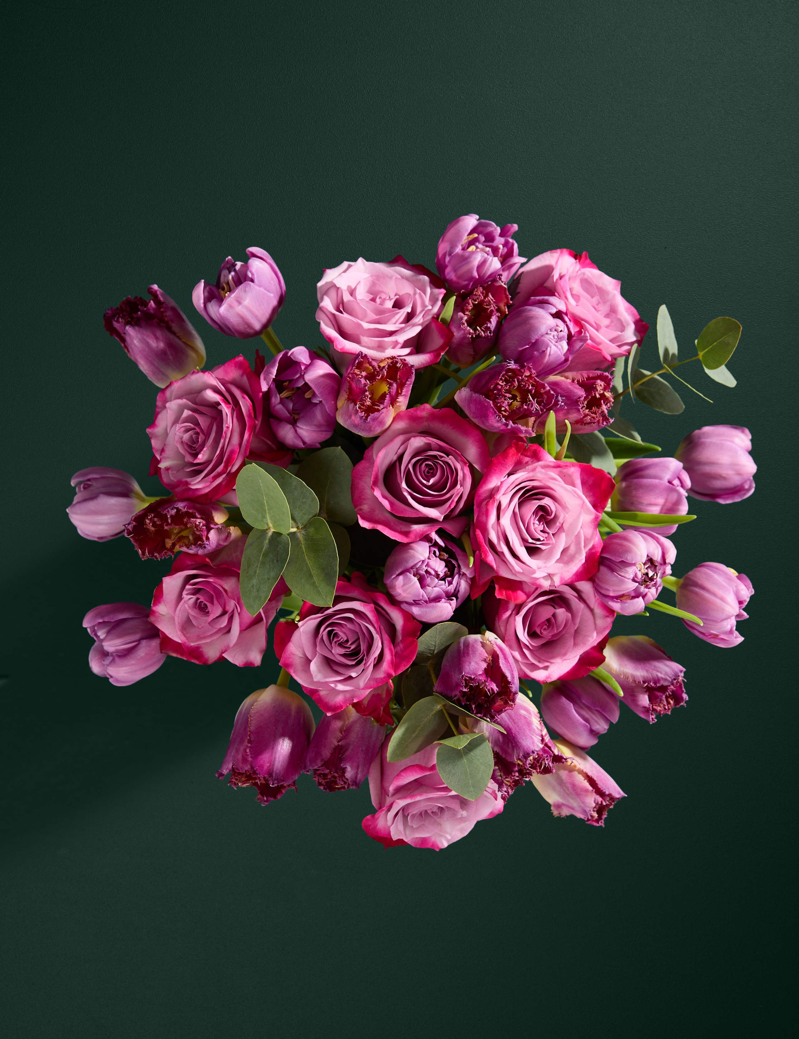 Roses & Speciality Tulip Bouquet 2 of 5